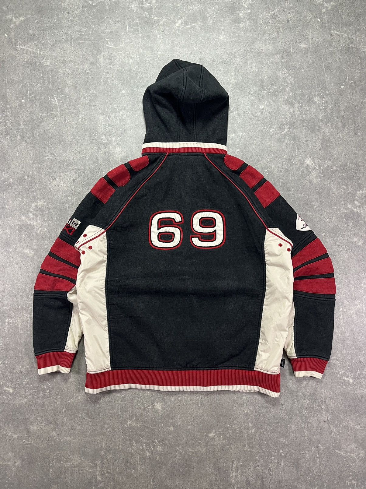 Sean John Sean John Ski Line Heavy Big Logo Zip Hoodie Jacket XL Size US XL / EU 56 / 4 - 2 Thumbnail