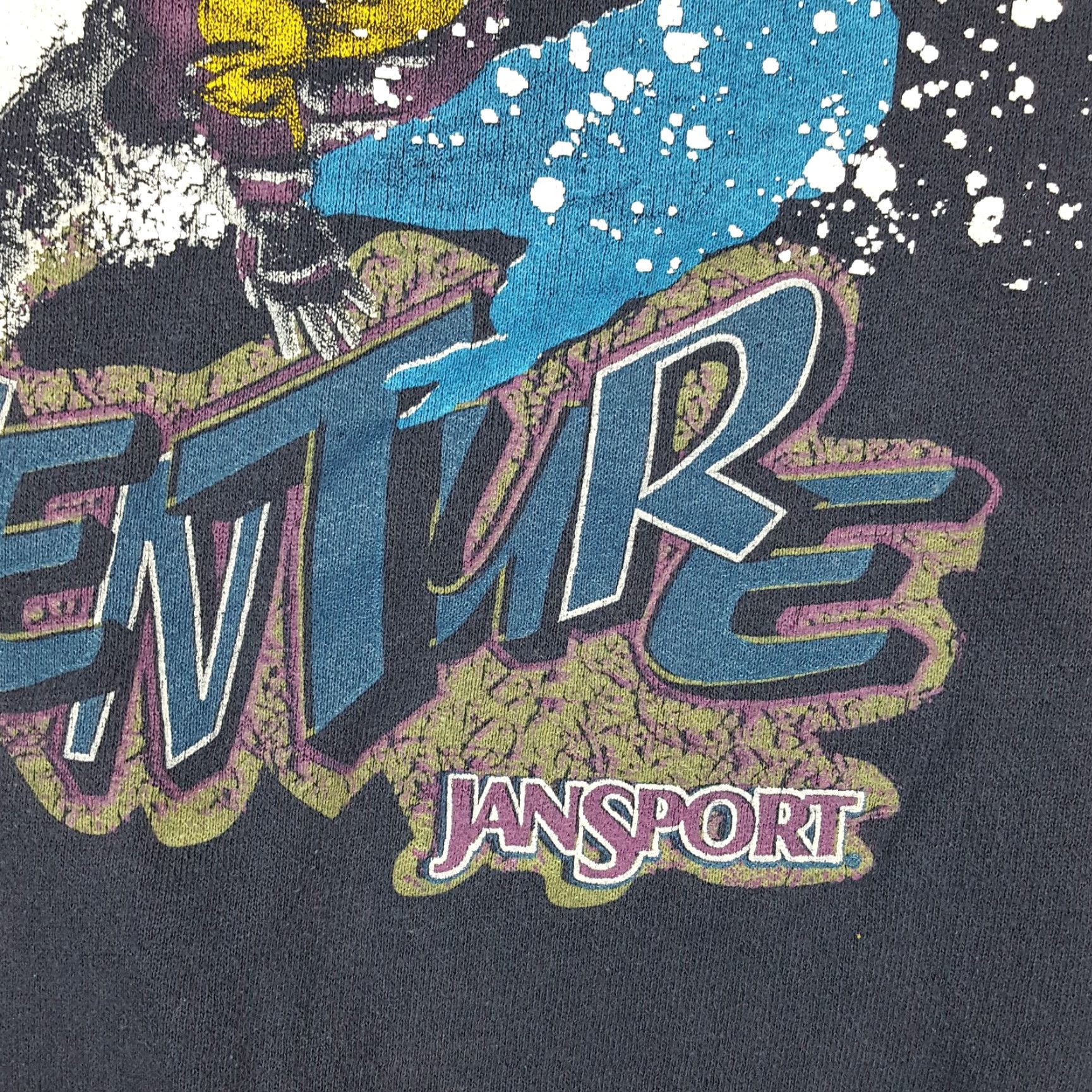 Jansport 1990s JANSPORT SNOWBOARDING SIZE L EXTREME SPORTS PULLOVER CREWNECK SWEATSHIRT VTG Size US L / EU 52-54 / 3 - 5 Thumbnail