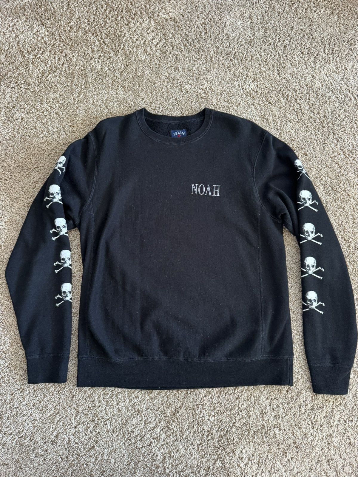Noah Noah Skull Crewneck Sweatshirt Size US M / EU 48-50 / 2 - 1 Thumbnail