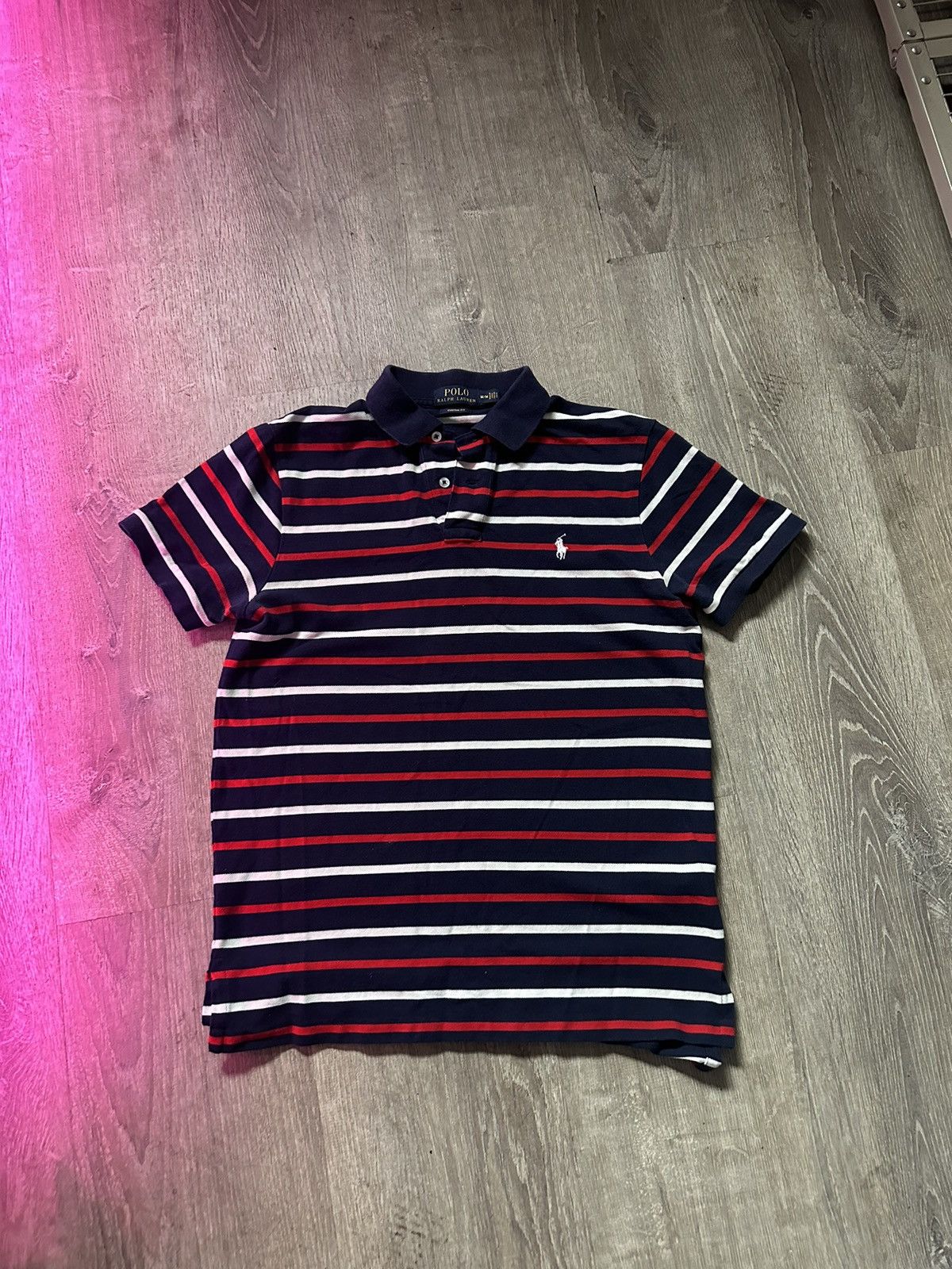 Polo Ralph Lauren Vintage Ralph lauren Custom Fitted Polo Size US M / EU 48-50 / 2 - 1 Thumbnail