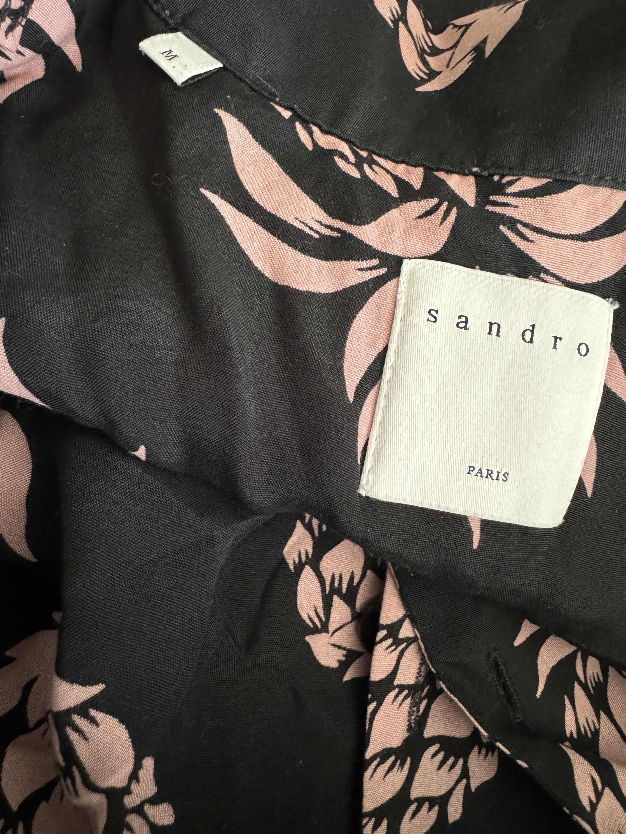 Sandro Sandro Pineapple Hawaiian - short sleeve shirt Size US M / EU 48-50 / 2 - 3 Thumbnail