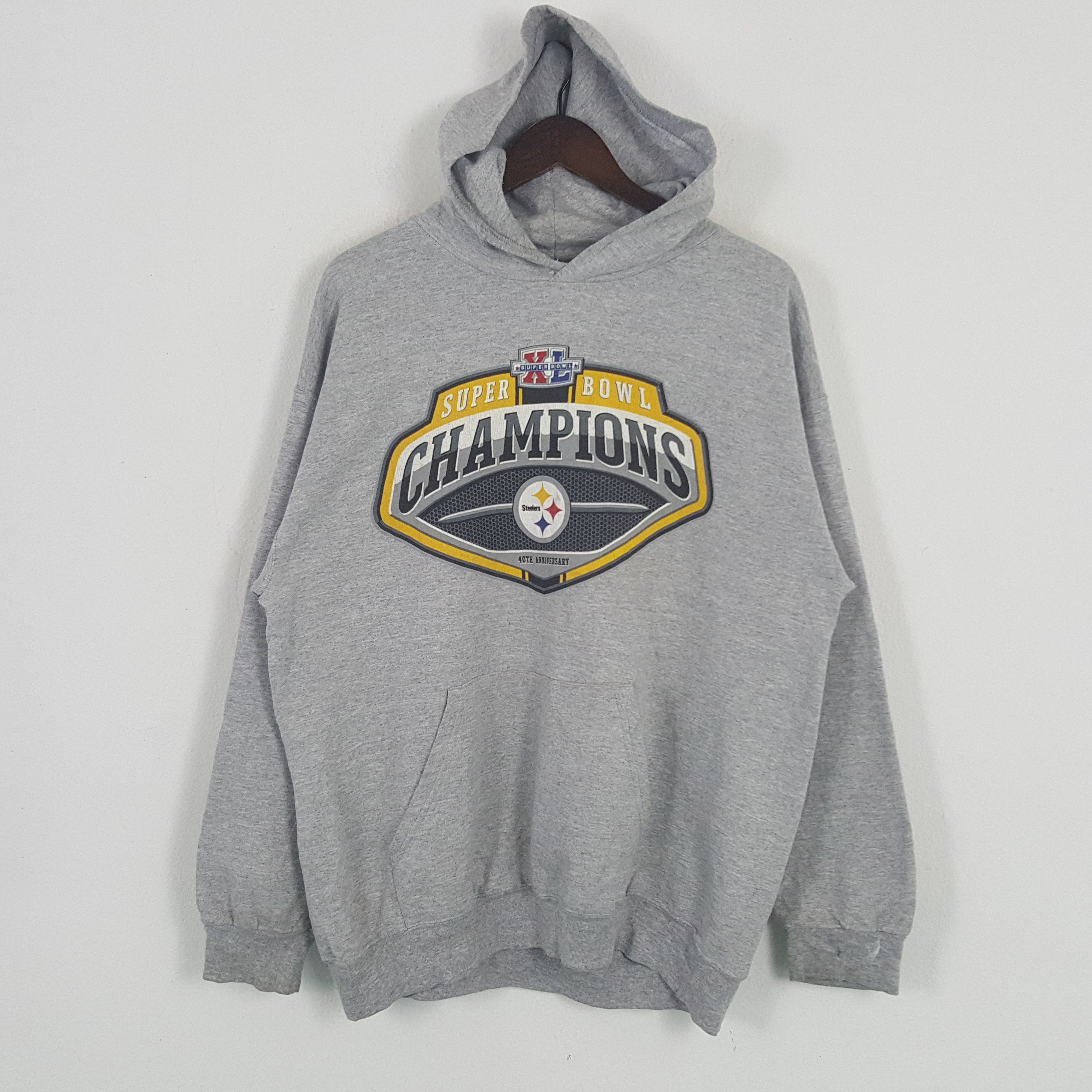 Reebok × Vintage Steeler Super Bowl Champions Sportswear Sweatshirt Hoodie Size US L / EU 52-54 / 3 - 1 Thumbnail