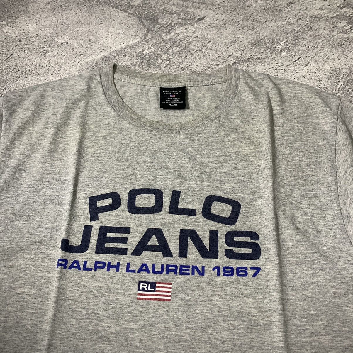 Polo Ralph Lauren VINTAGE RALPH LAUREN T SHIRT POLO JEANS 90s Size US M / EU 48-50 / 2 - 2 Thumbnail