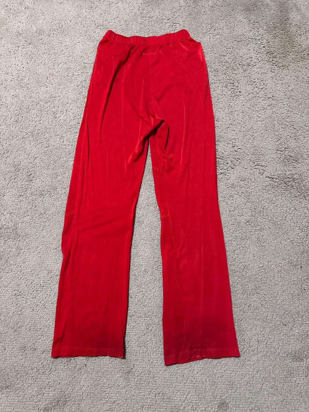Maison Margiela Maison Margiela MM6 Red Pant Sz S Size 25" / US 0 / IT 36 - 8 Thumbnail