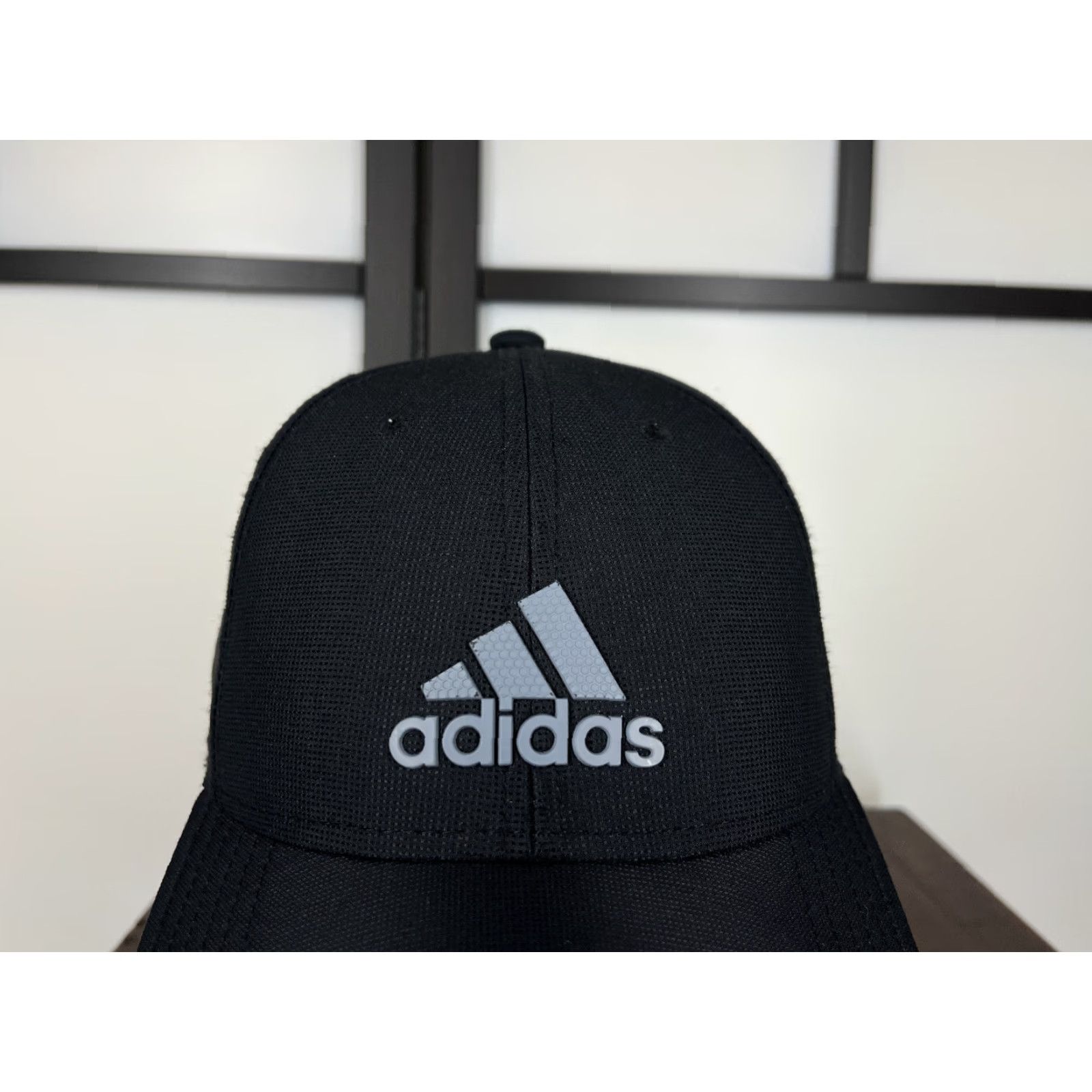 Adidas Adidas Cap Hat Adjustable One Size Black Poly Cotton Blend Climalite Mens Baseball Cap Logo Adjustable Breathable Lightweight Cap Size ONE SIZE - 2 Thumbnail