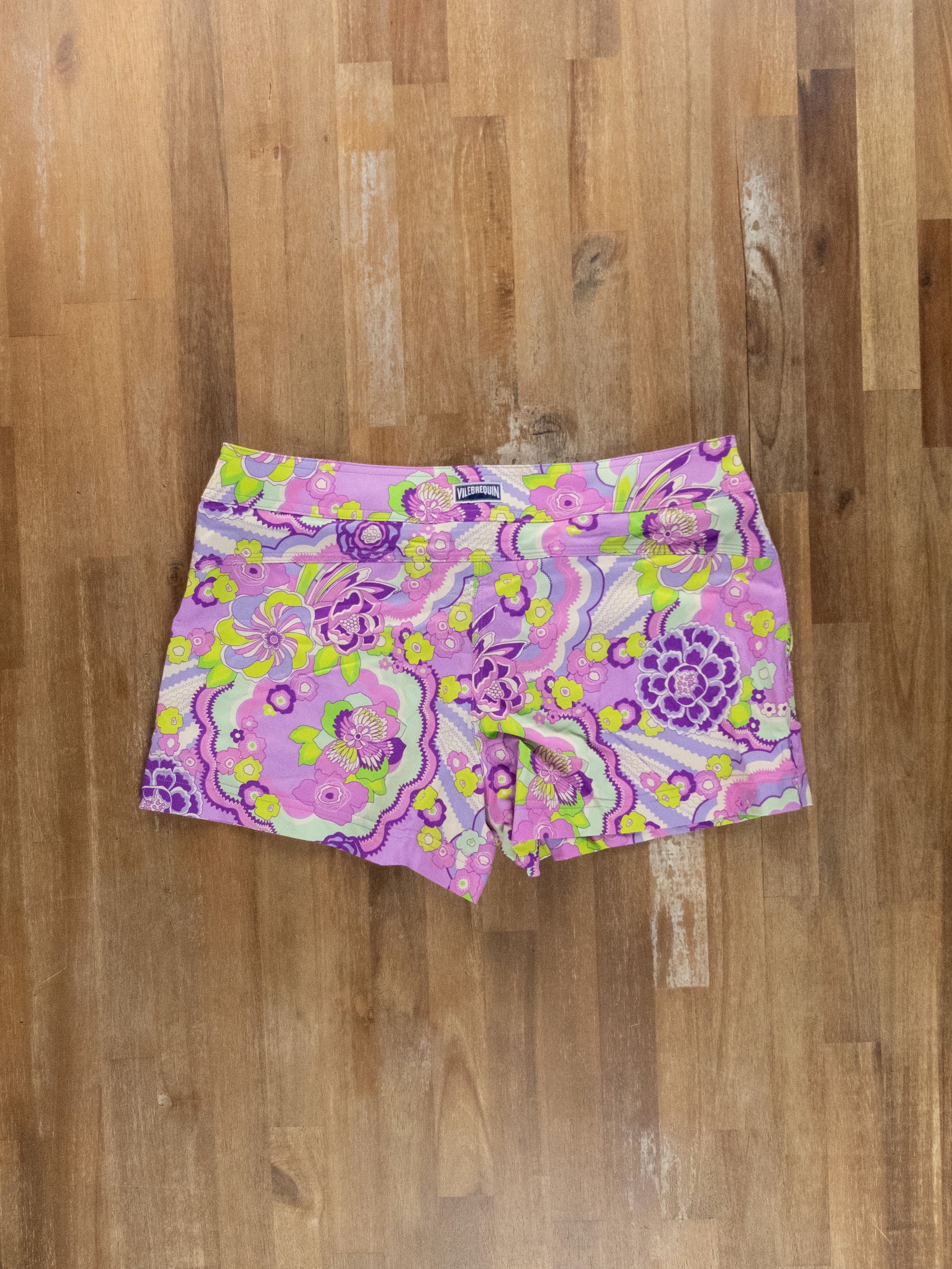 Vilebrequin VILEBREQUIN Ferise pink floral print swim shorts Medium Size 32" / US 10 / IT 46 - 13 Thumbnail