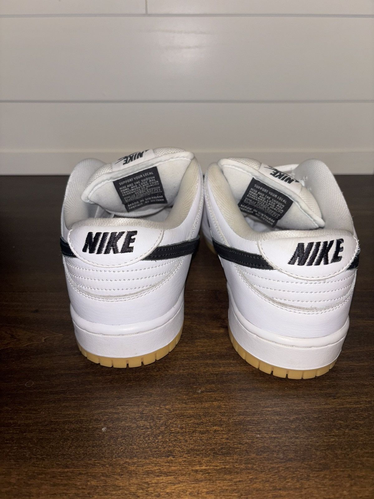 Nike Nike SB Dunk Low Pro “White Gum” Size US 10 / EU 43 - 4 Thumbnail