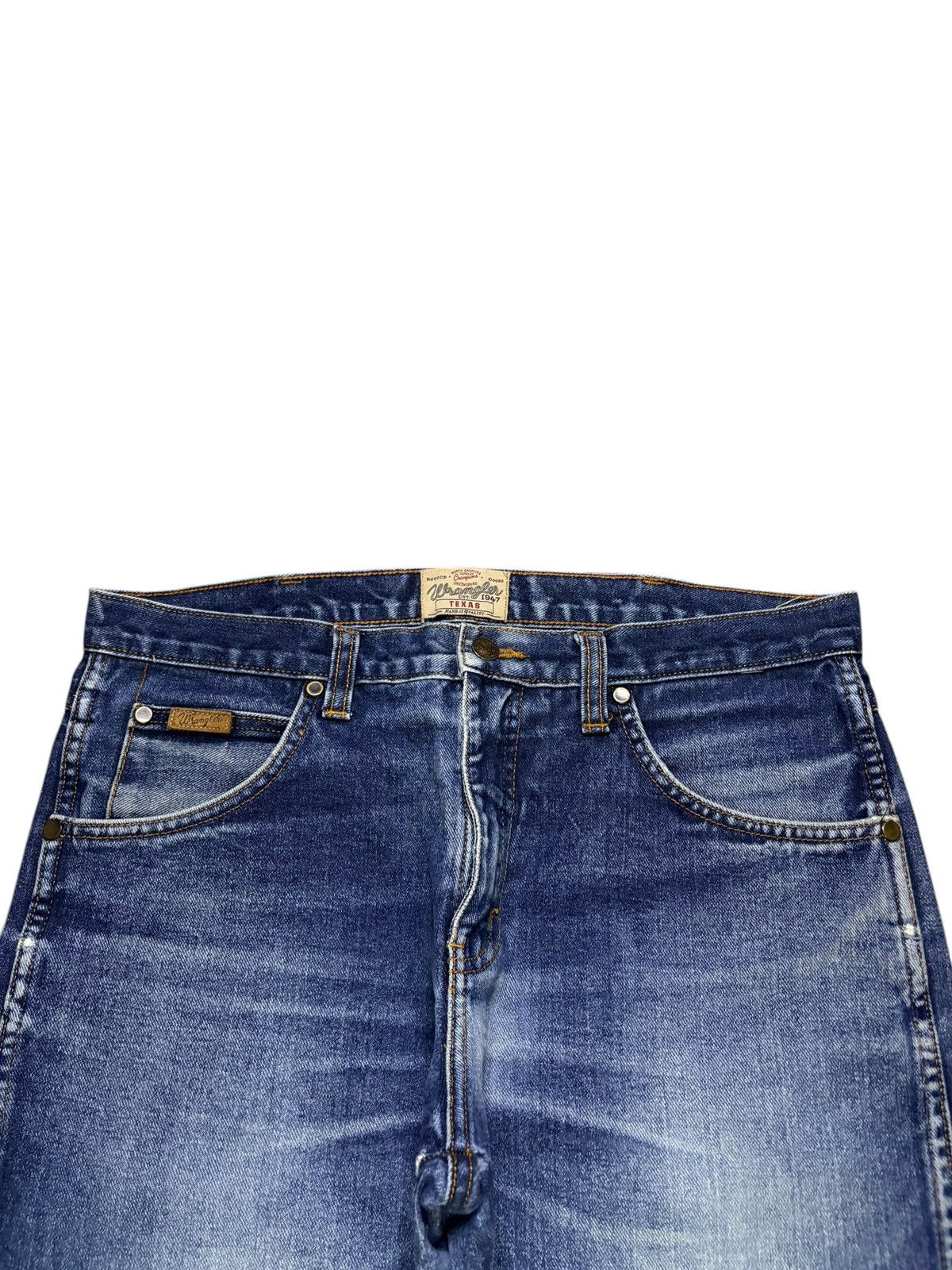 Wrangler Vintage Wrangler Blue Wash Loose Baggy Jeans Size US 34 / EU 50 - 4 Thumbnail