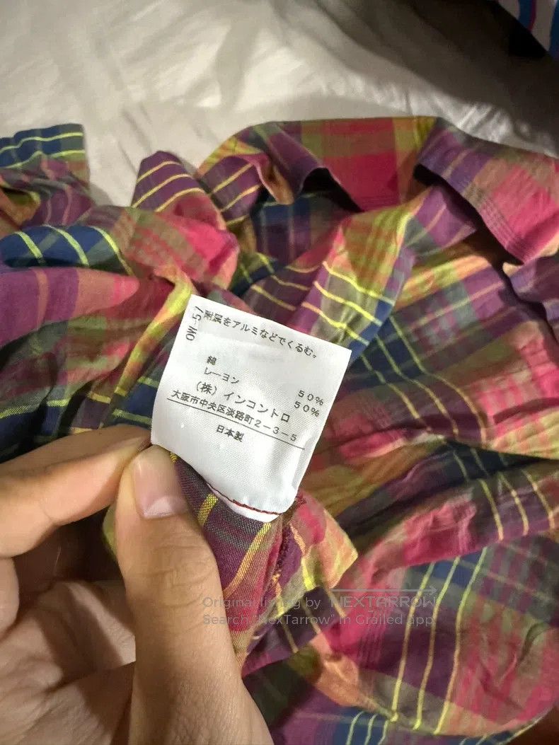 Vivienne Westwood Vivienne Westwood Shoulder Tie Plaid Dress Size L / US 10 / IT 46 - 4 Thumbnail