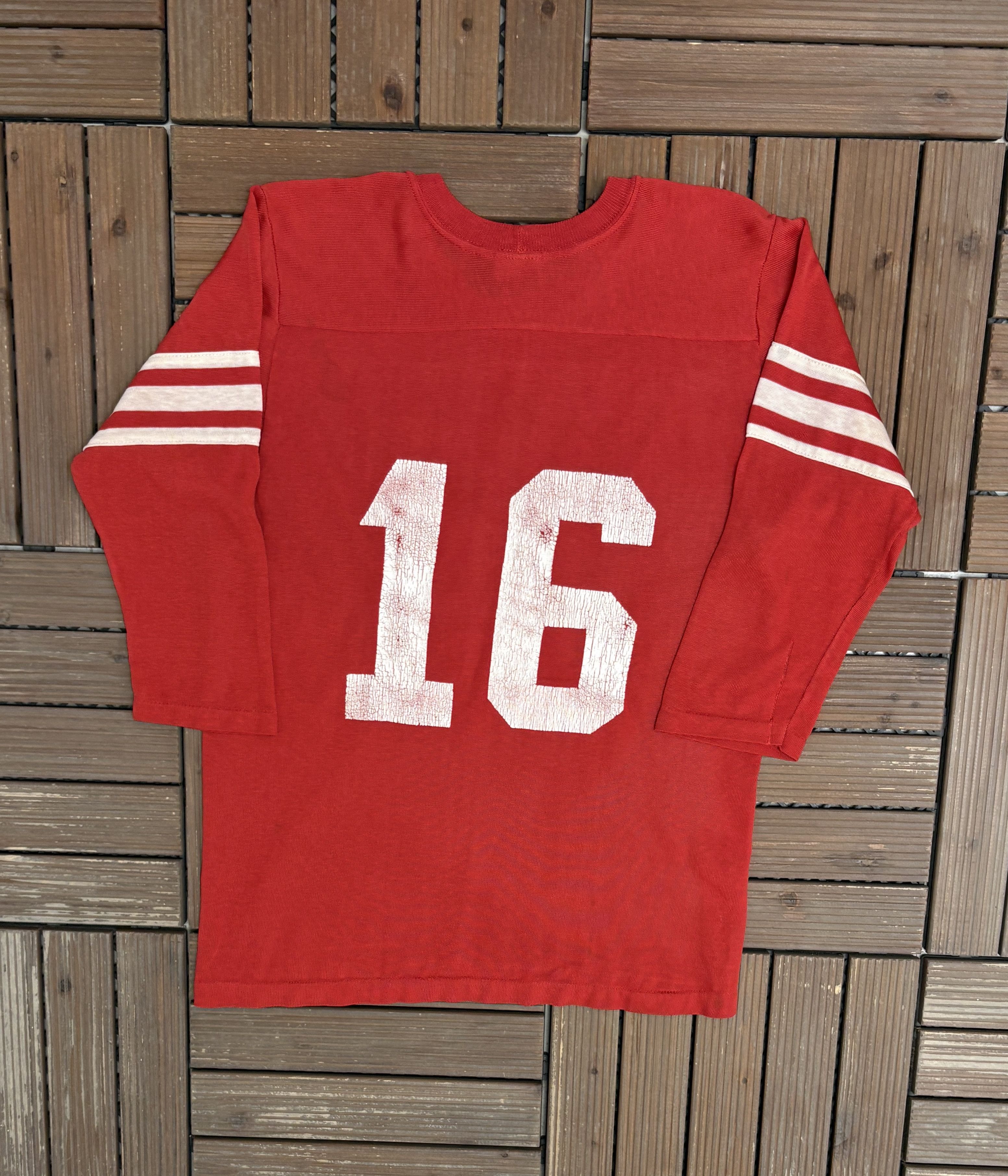 Vintage San Francisco 49ers Vintage Red 3/4 Sleeve Shirt Size US S / EU 44-46 / 1 - 4 Thumbnail