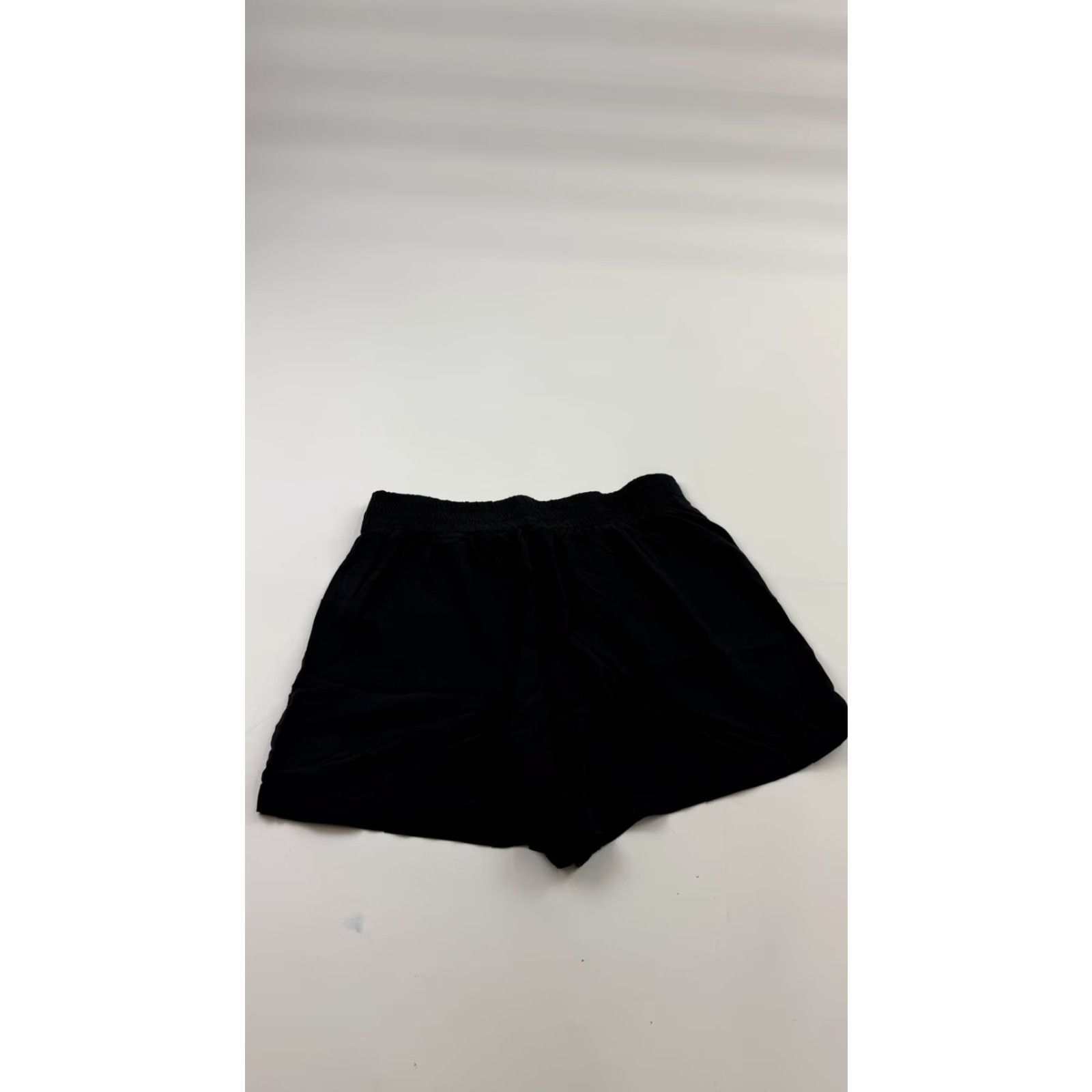 Wildfox Wildfox Shorts Womens Medium Black Elastic Waist Rayon Lounge Casual Pockets Size 32" / US 10 / IT 46 - 6 Thumbnail