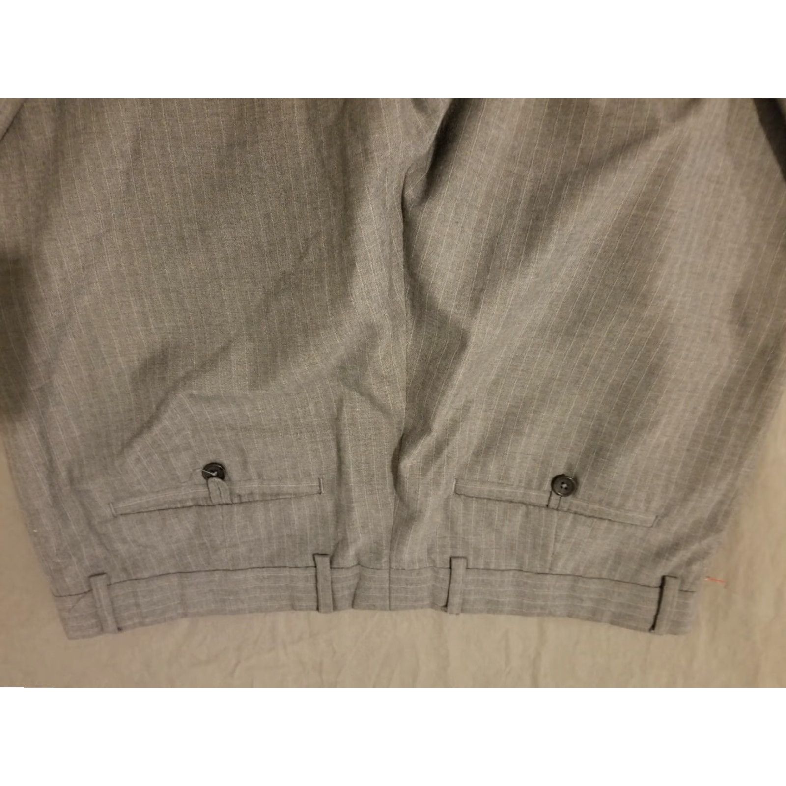 Banana Republic Banana Republic Dress Pants Mens 36x34 Gray Slack Chino Trouser Dress Pants Mens Grey Banana Republic Size US 36 / EU 52 - 2 Thumbnail