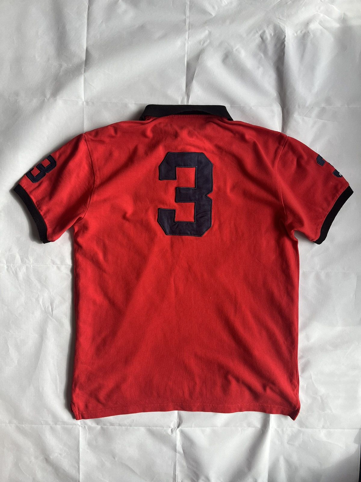 Japanese Brand × Polo Ralph Lauren Ralph Lauren Polo Chicago Red Jersey (Tagged XXL, Fits L) Size US L / EU 52-54 / 3 - 6 Thumbnail