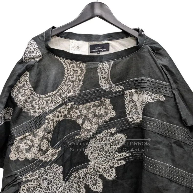 Comme des Garcons Comme Des Garcons Floral printed top Size S / US 4 / IT 40 - 2 Thumbnail
