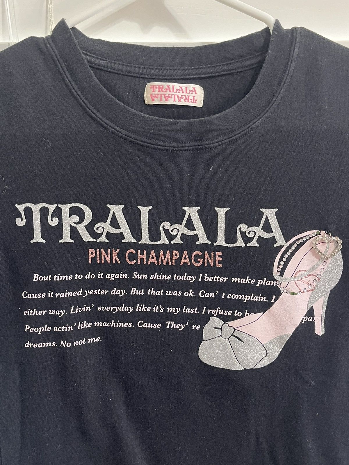 Tralala Japanese Brand Pink Champagne Truffles Tshirt