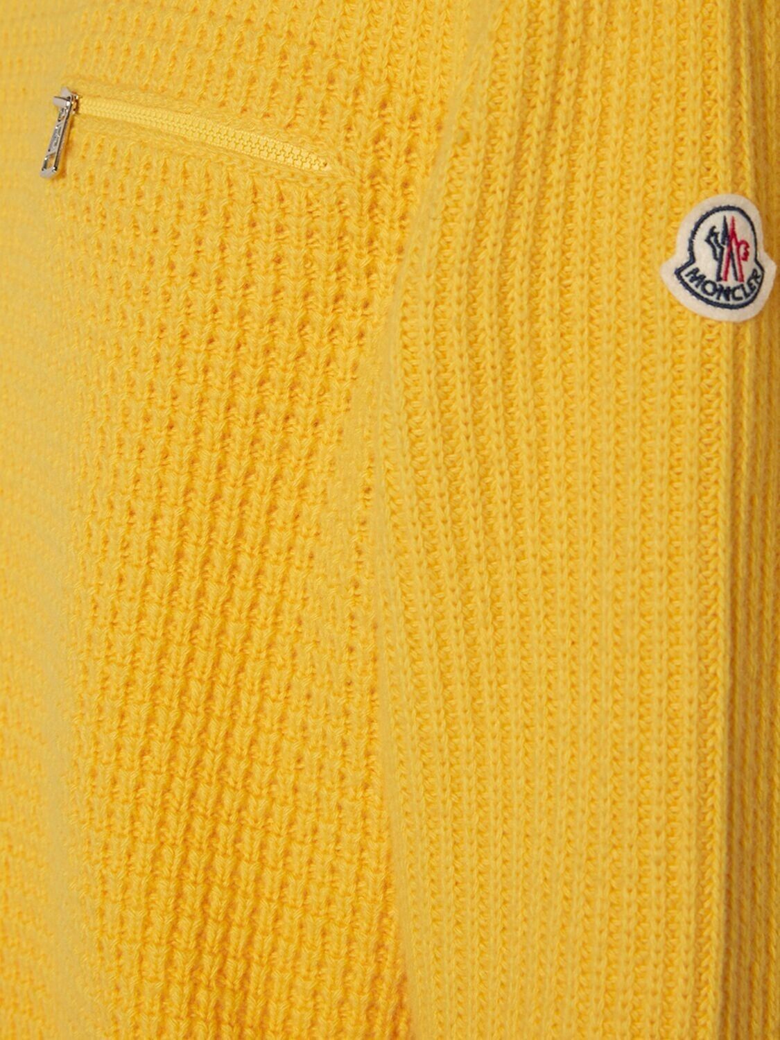 MONCLER $990 Men's Yellow Wool/Cashmere Sweater New M