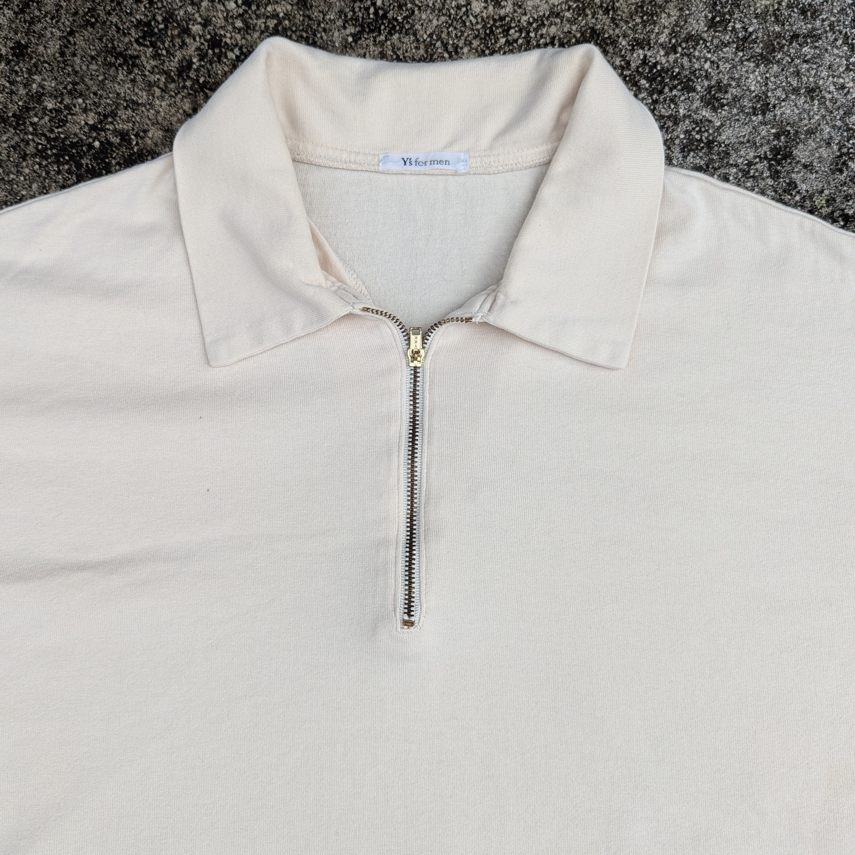 Yohji Yamamoto Y’S Yohji Yamamoto Halfzip Long Sleeve Shirt Size US L / EU 52-54 / 3 - 2 Thumbnail