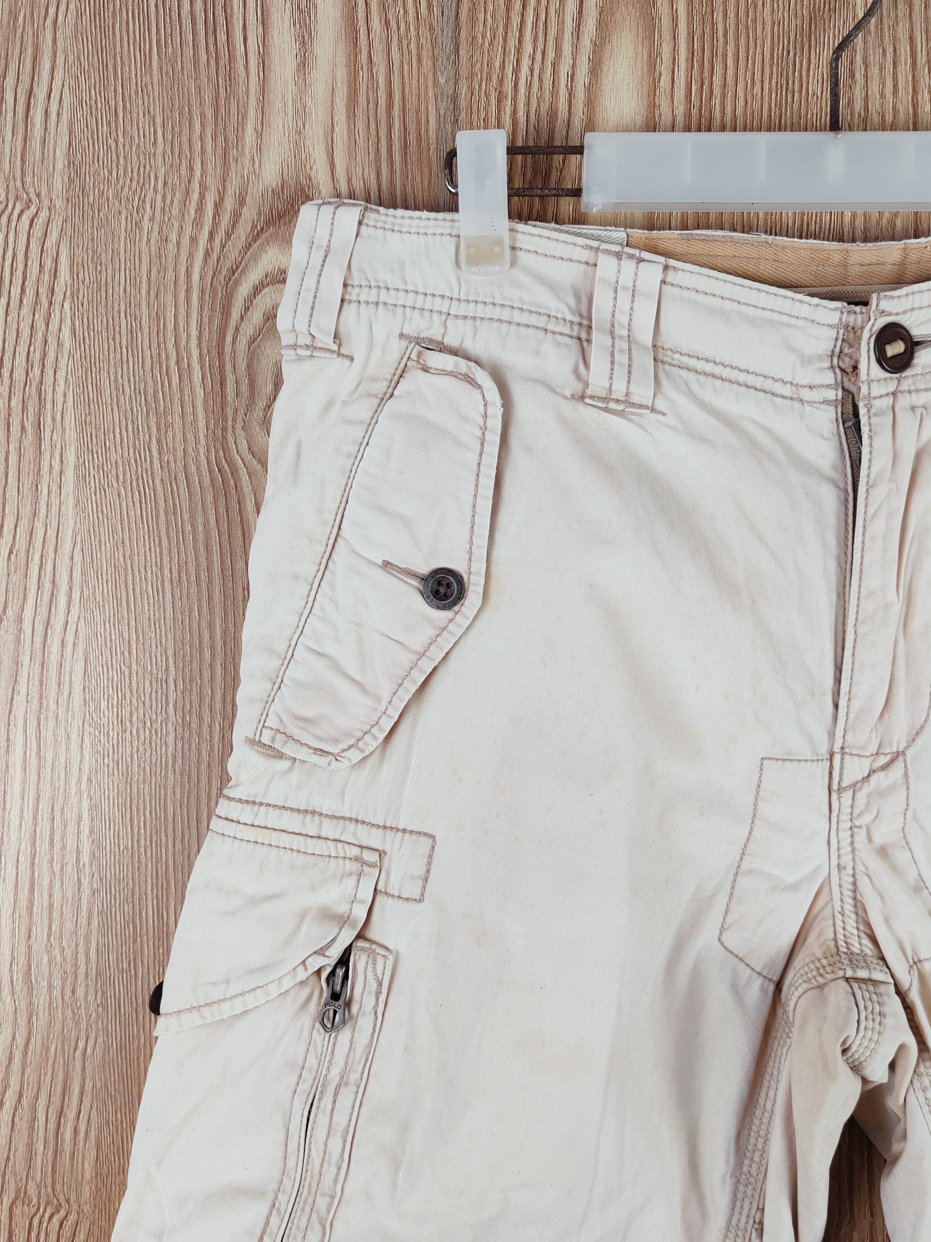 Polo Ralph Lauren Polo by Ralph Lauren Peach Multipocket Short Pants #W012 Size US 33 - 3 Thumbnail