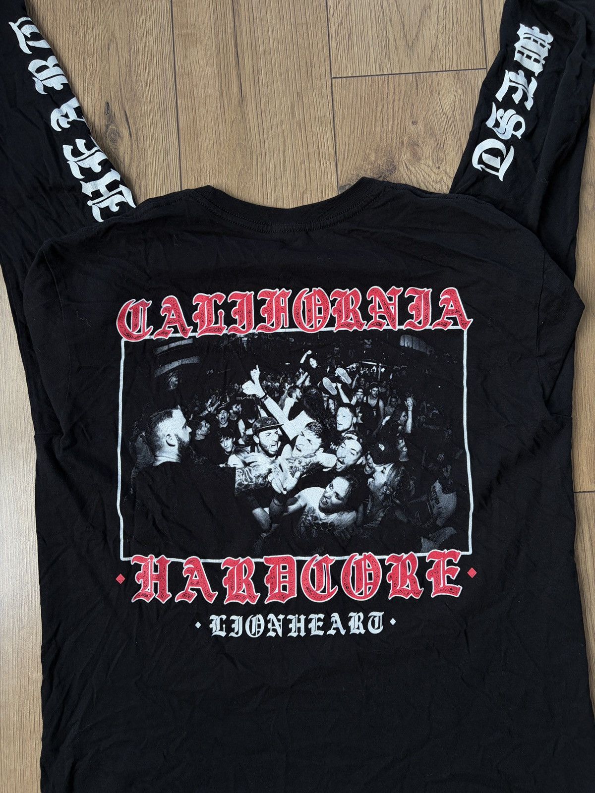 Band Tees Lionheart California Hardcore Long Sleeve Size US L / EU 52-54 / 3 - 6 Thumbnail