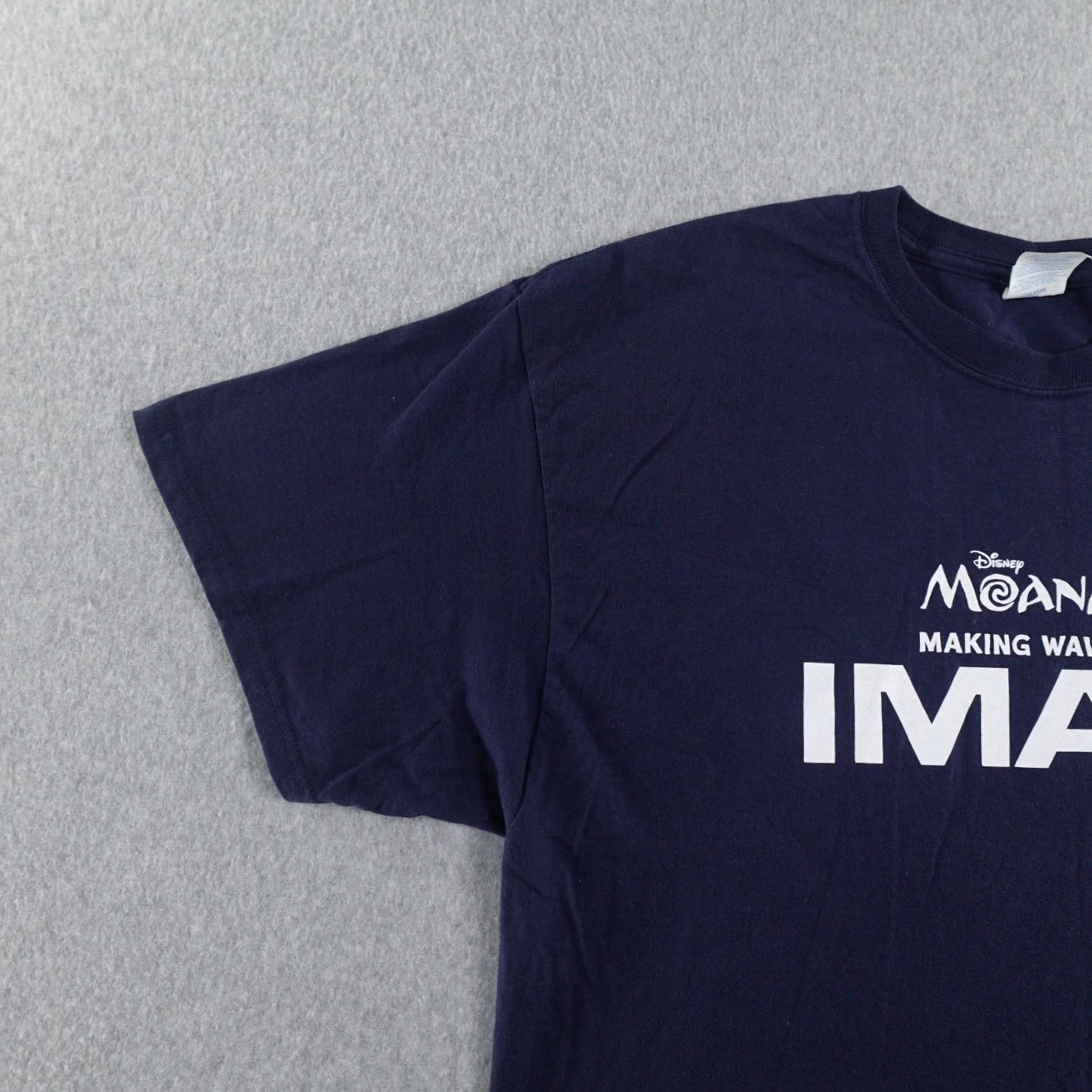 Port & Company Moana Movie Promo XL (22X30) Blue T-Shirt Mens Capri? Size US XL / EU 56 / 4 - 6 Thumbnail