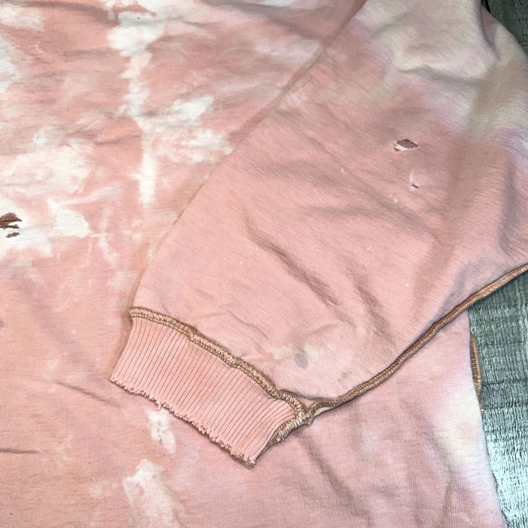 Vintage VINTAGE Moda International Sweater Women Pullover 80s 90s Pink Distressed Size L Womens Size L / US 10 / IT 46 - 4 Thumbnail