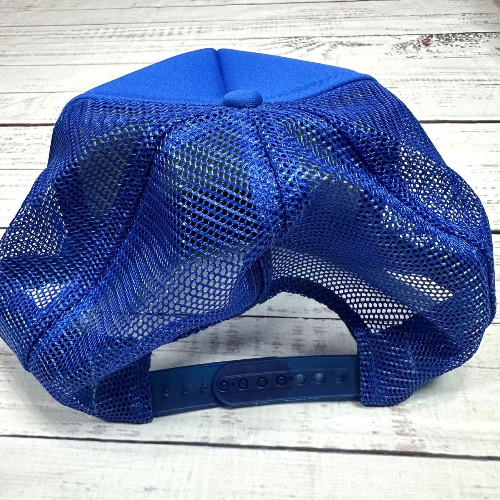 Bally Vtg USAF 560th AF Band Washington Air National Guard Ball Cap Hat Blue Snapback Hat Mens One Size Snapback Blue USAF Ball Cap Size ONE SIZE - 5 Thumbnail
