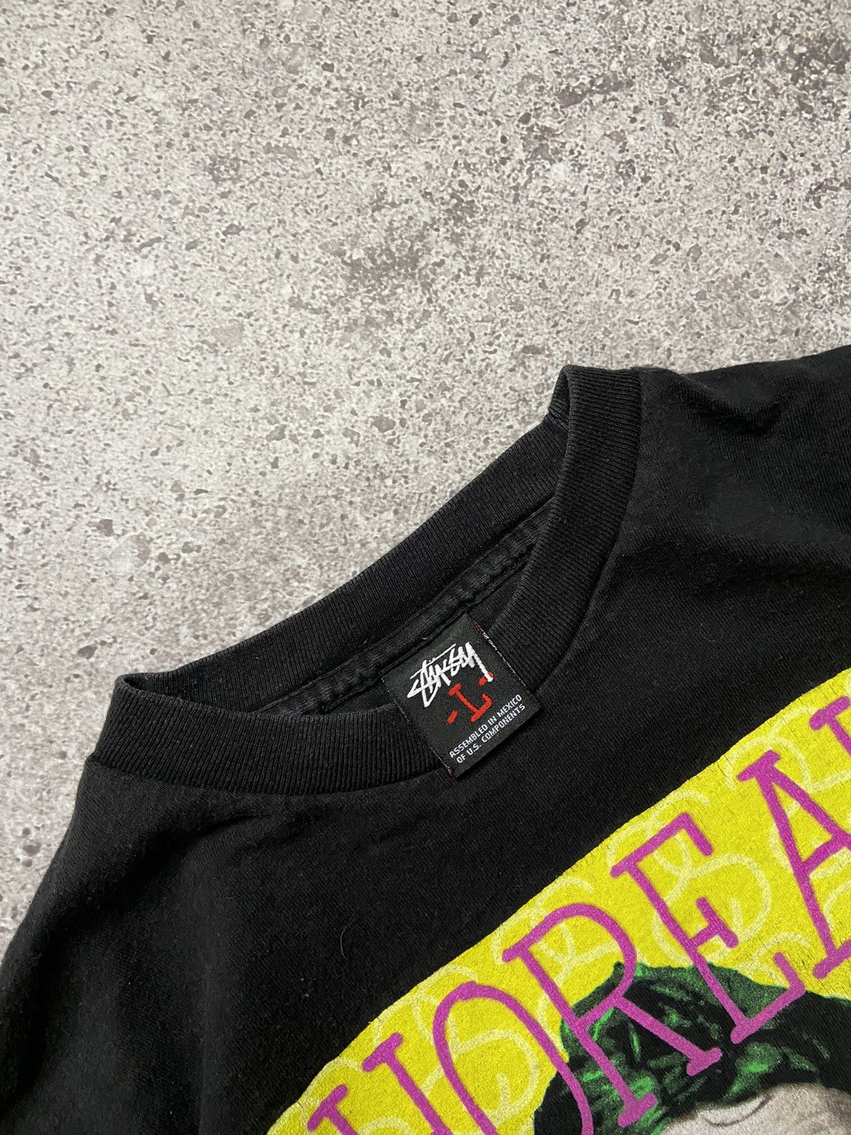 Vintage Stussy Great Minds Henry David Thoreau Tee 00s