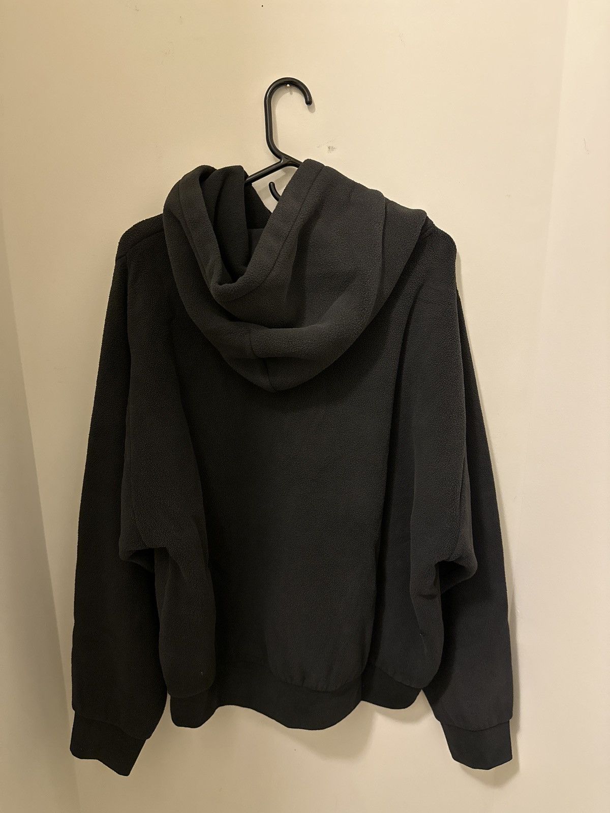 Balenciaga × Gap × Kanye West Yeezy Gap Polar Fleece Hoodie Pullover Black SIZE L Size US L / EU 52-54 / 3 - 2 Thumbnail