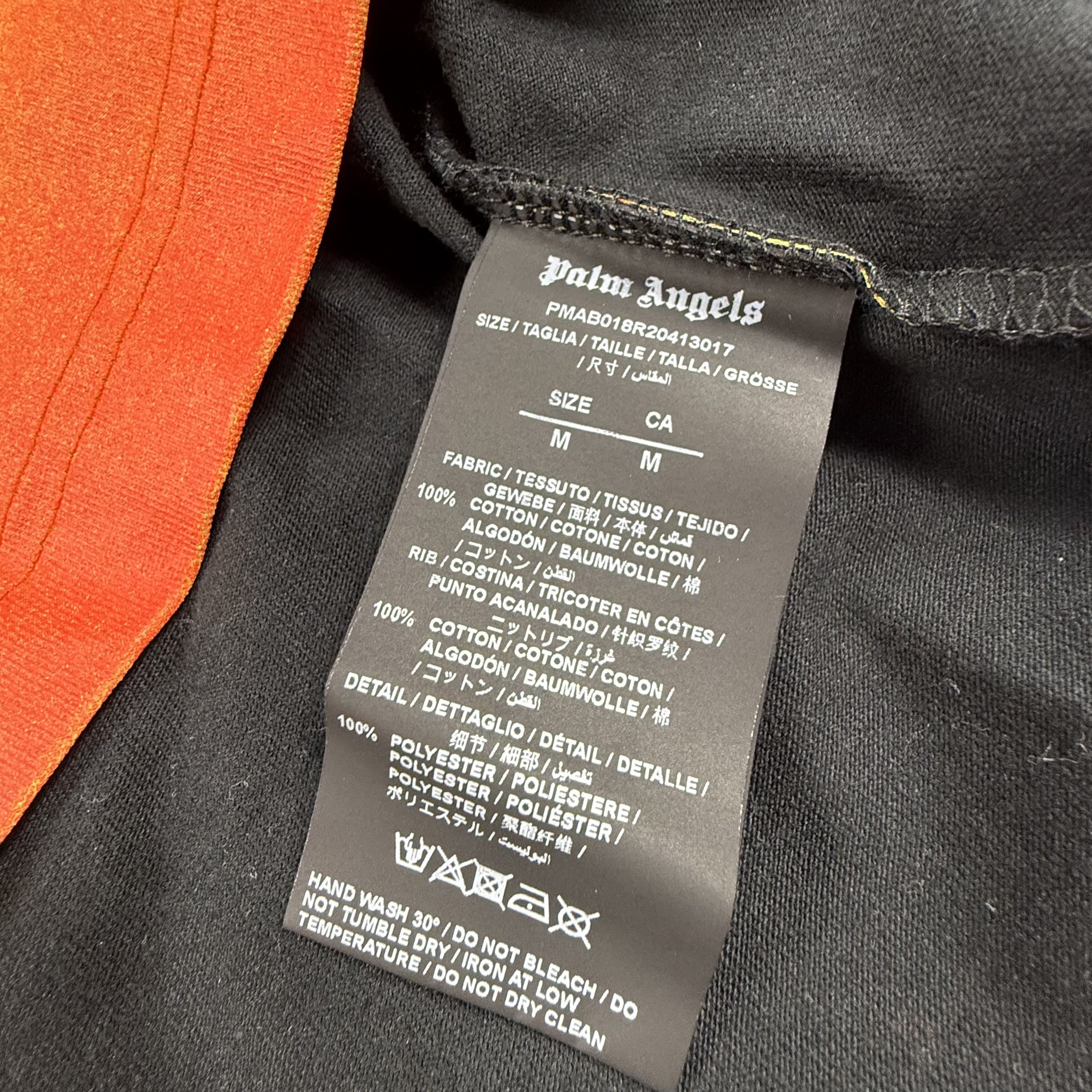 Palm Angels Palm Angels Flame Graphic Long Sleeve T-Shirt Black Size US M / EU 48-50 / 2 - 4 Thumbnail