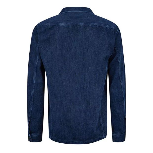 Tom Ford o1g2r1mq0724 Denim Over Shirt in Blue Size US S / EU 44-46 / 1 - 2 Thumbnail