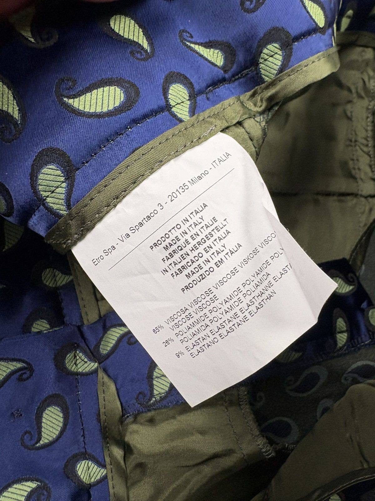 Etro ETRO Vintage Monogram Casual Streetwear Luxury Pants Hype Size 27" / US 4 / IT 40 - 8 Thumbnail
