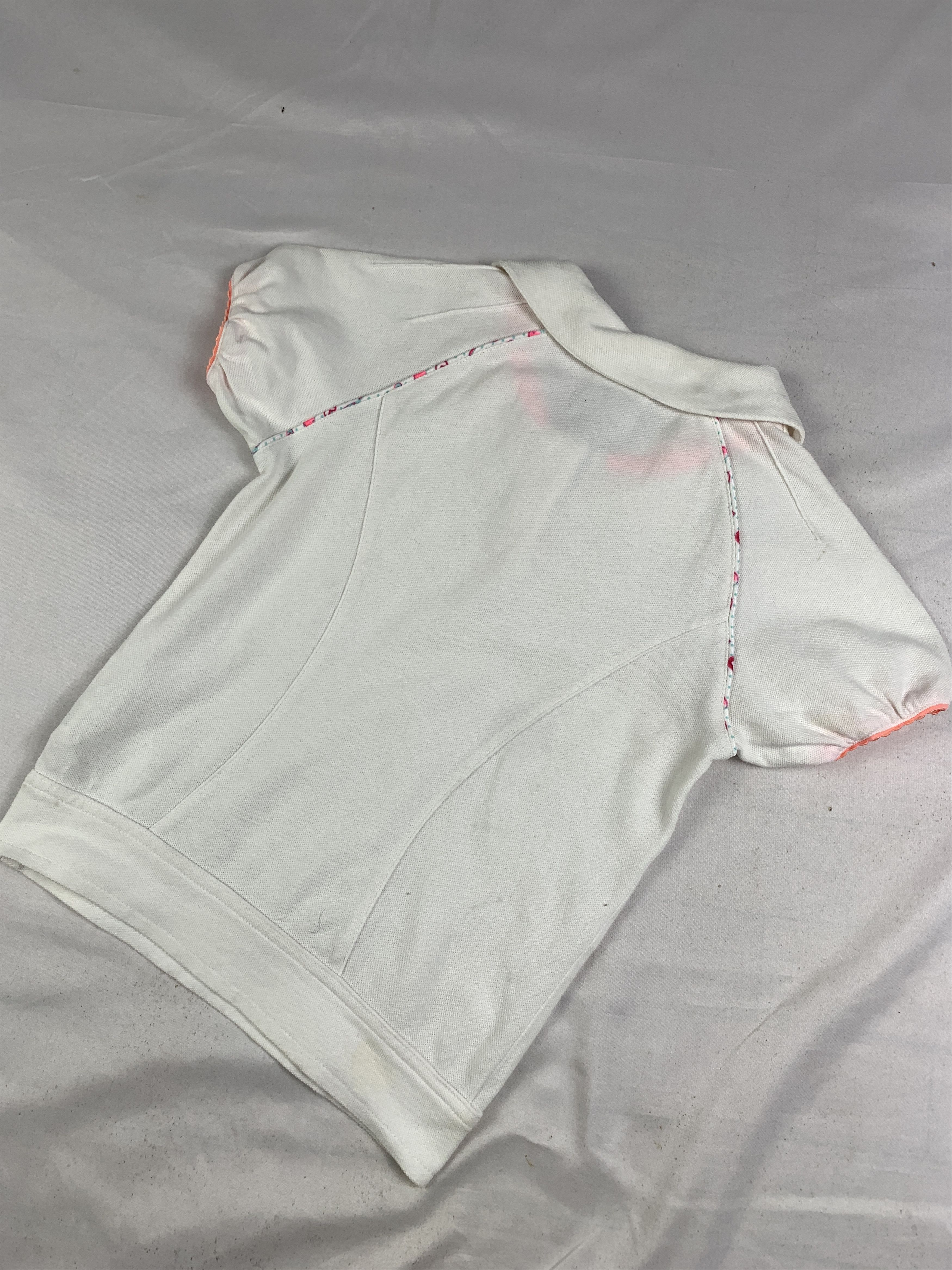 Adidas 2008 Adidas White Baby Polo (XXS) Size XXS / US 00 / IT 34 - 10 Thumbnail