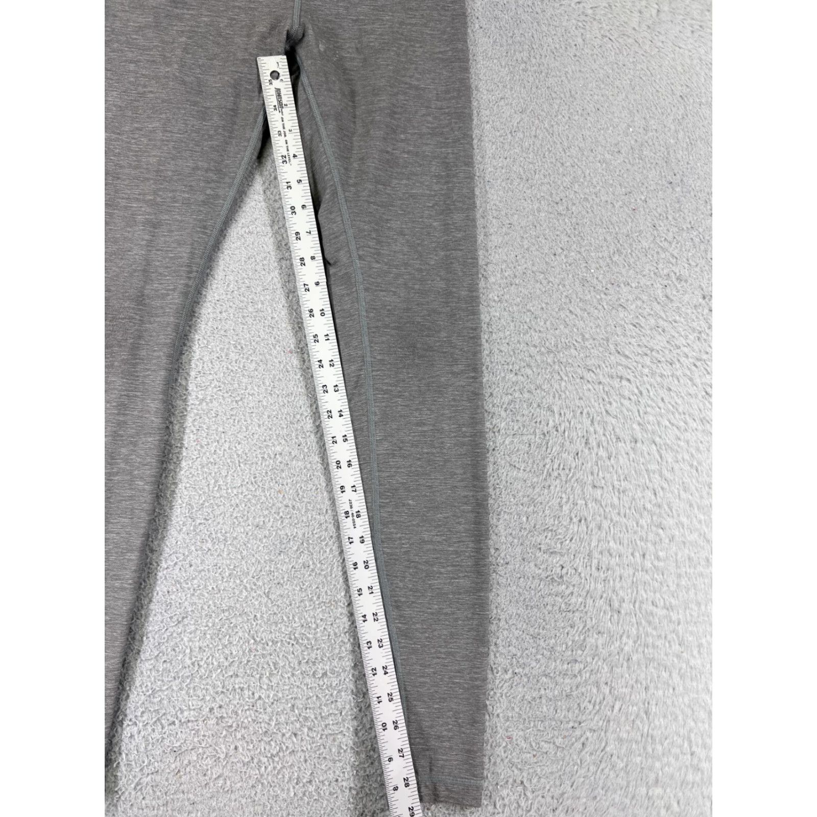 Lululemon Lululemon Pants Womens 6 Gray 29" Skinny Straight Activewear Running Yoga Zip Pockets Pull On Size 28" / US 6 / IT 42 - 6 Thumbnail