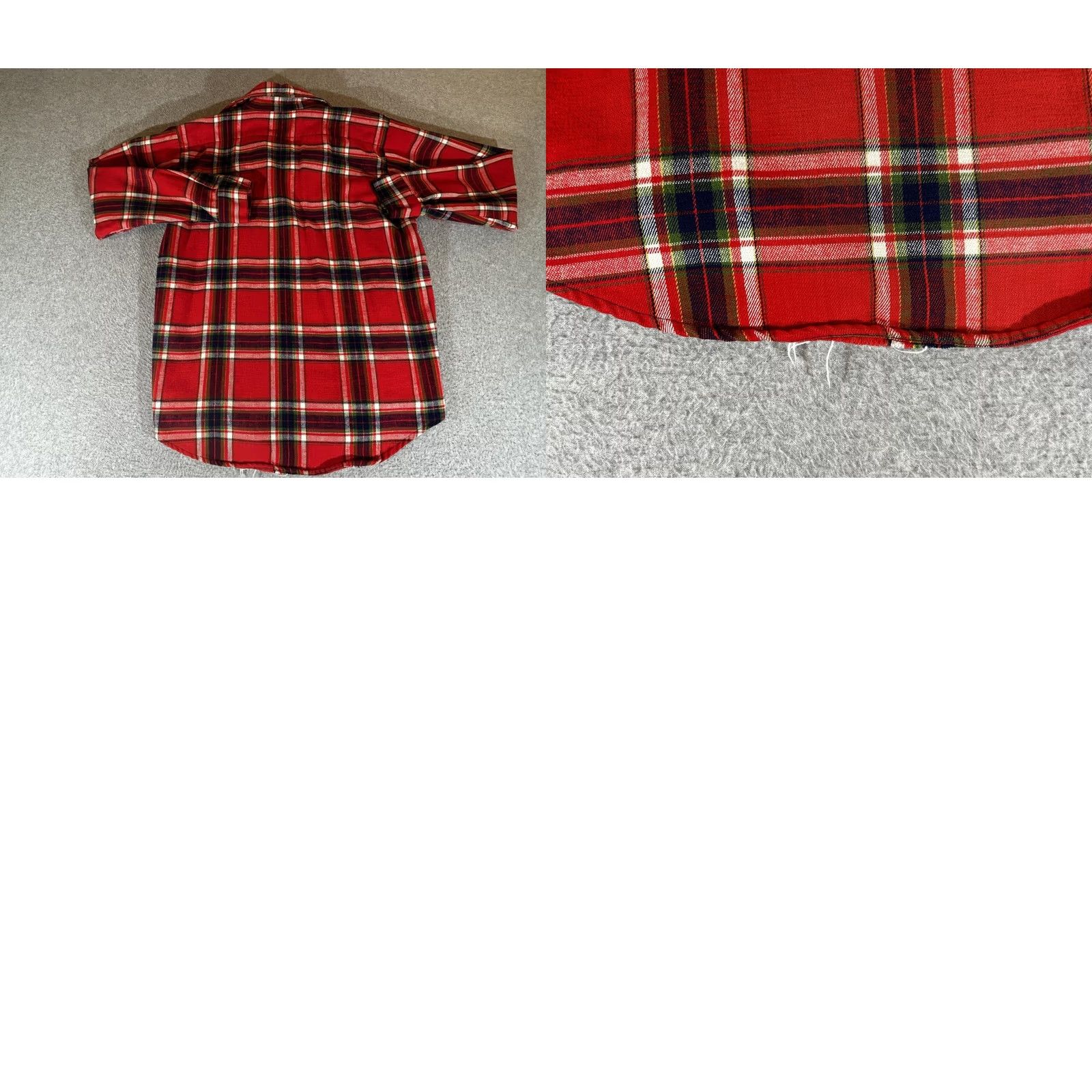 Vintage VINTAGE Five Brother Flannel Shirt Mens M Red Plaid Button-Up Workwear 80s Mens Size US M / EU 48-50 / 2 - 8 Thumbnail