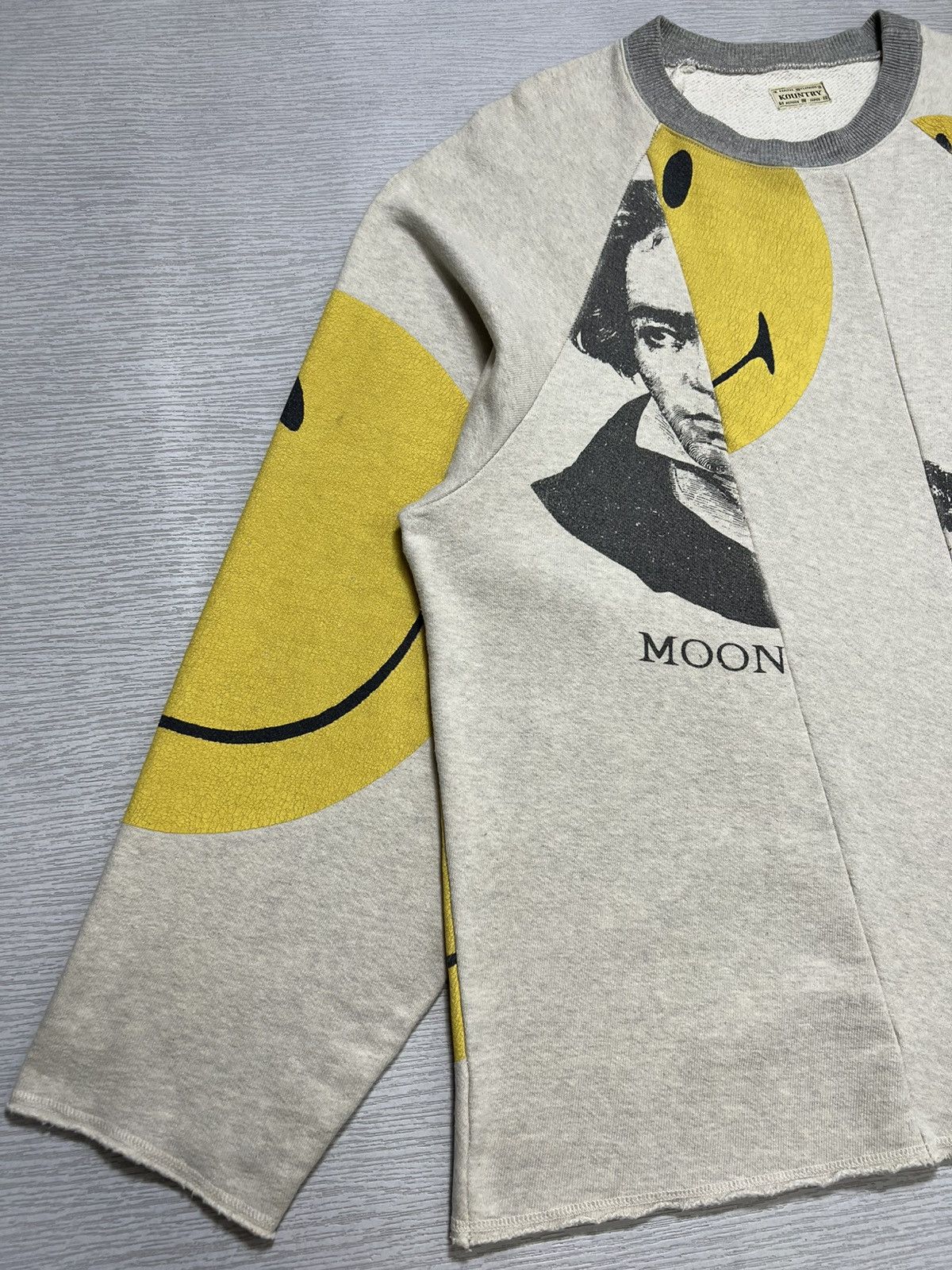 Kapital Kountry Kapital Kountry - Beethoven Remake Smile Smily Sweatshirt Size US L / EU 52-54 / 3 - 6 Thumbnail