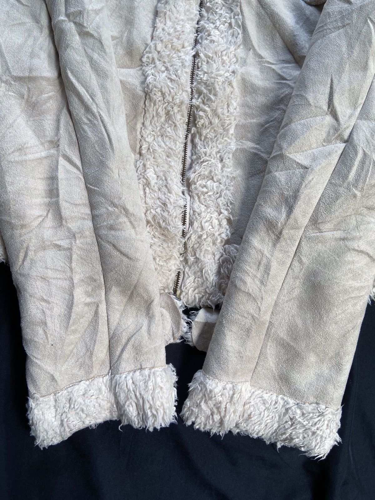 PPFM GRASS WATER FAUX FUR ZIP JACKET Size US XS / EU 42 / 0 - 8 Thumbnail