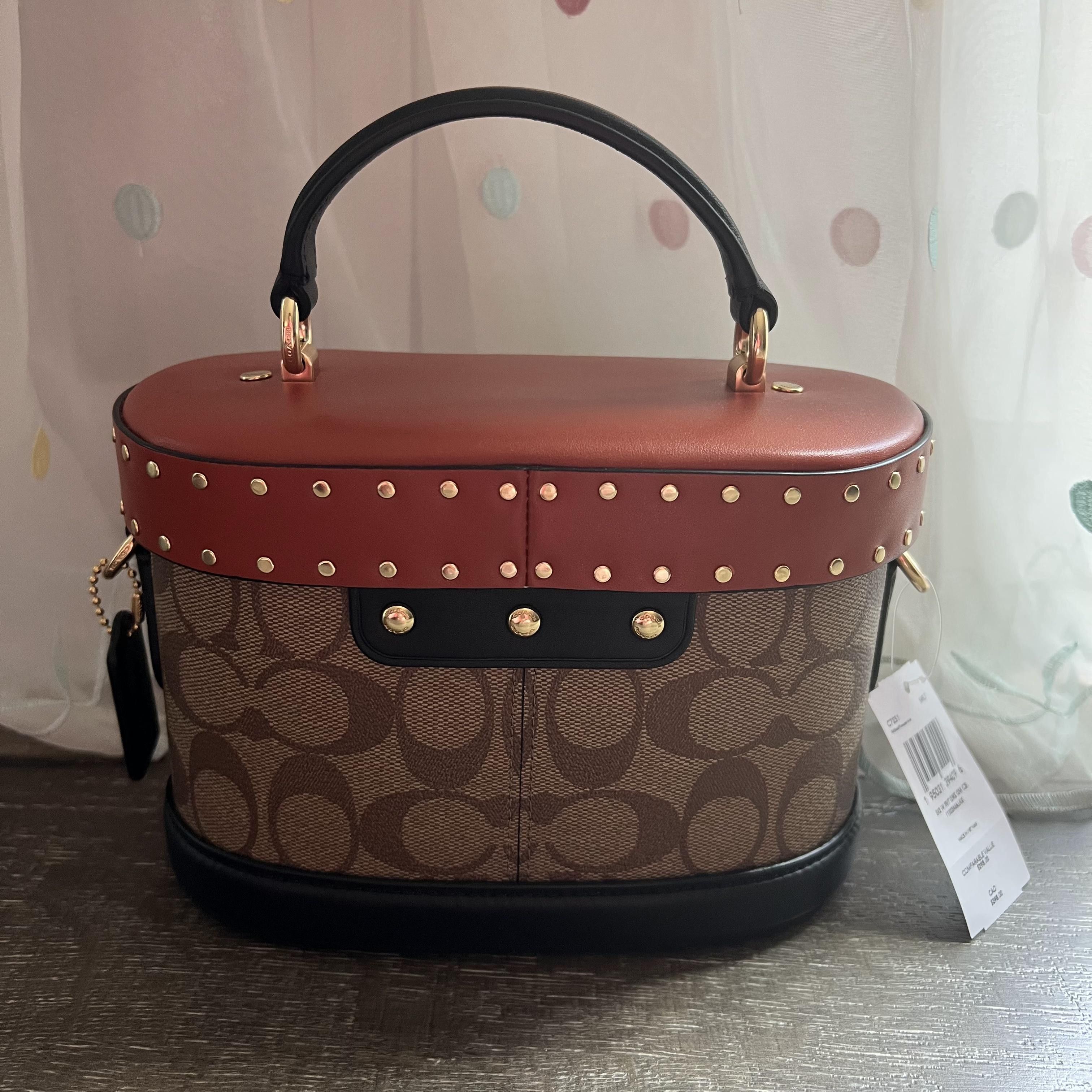 Coach Georgie Gem Crossbody In Colorblock With Rivets c7231 - Main Image