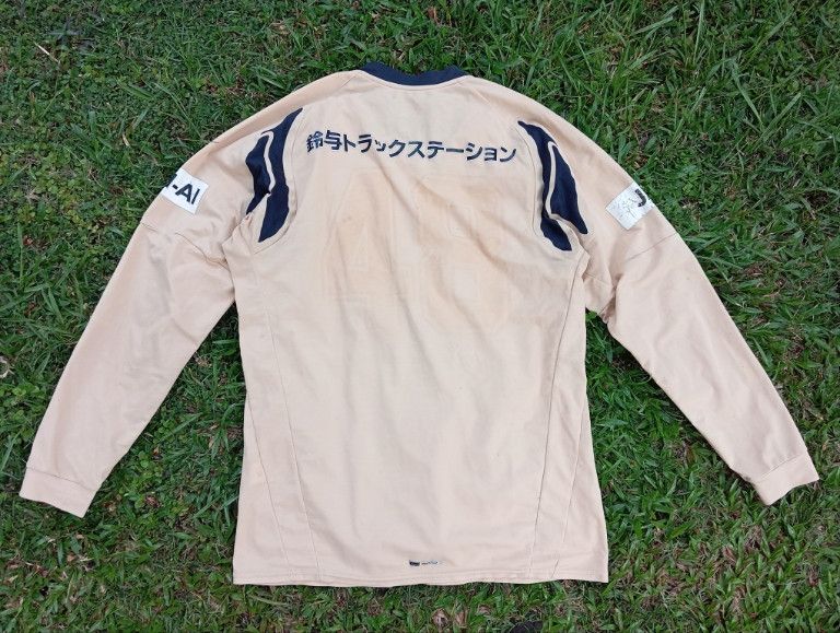 Japanese Brand J League Shimizu S-Pulse 🎌 Training jersey ⚽ Size US L / EU 52-54 / 3 - 2 Thumbnail