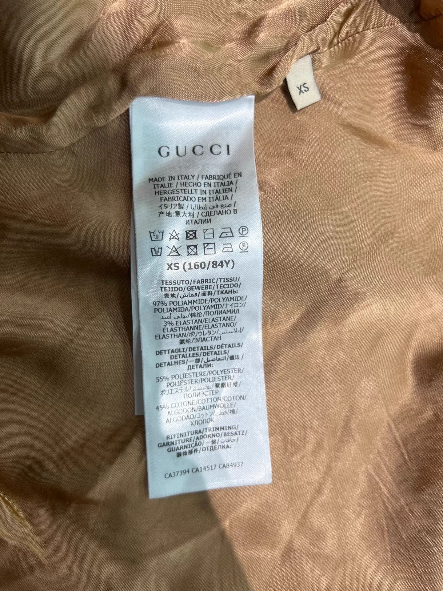 Gucci Gucci Almost New XS Jacket Size US XS / EU 42 / 0 - 5 Thumbnail