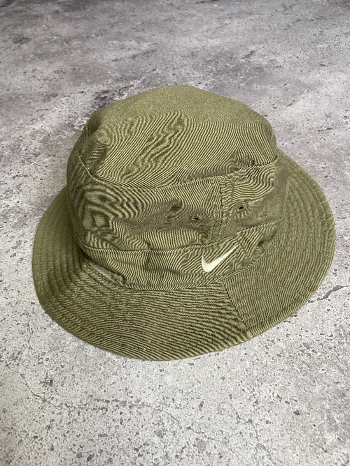 Nike Vintage Nike Bucket Hat Panama Streetwear Cap Y2K Size ONE SIZE - 1 Thumbnail