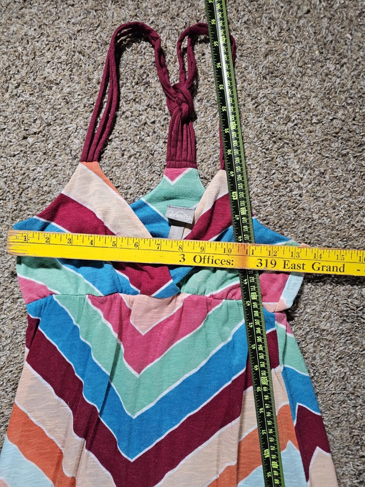 Saint Vanity VANITY Small Colorful Bright Dress Size S / US 4 / IT 40 - 4 Thumbnail
