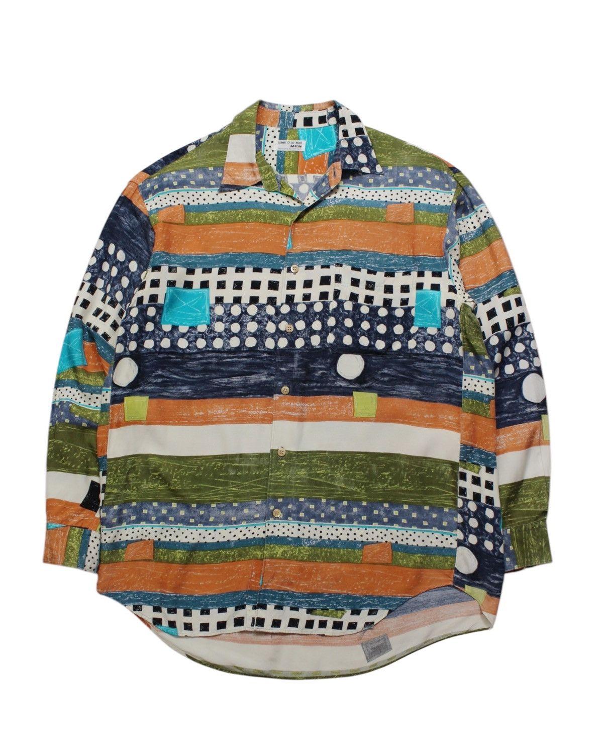 Comme Ca Ism × Japanese Brand × Vintage SS1992 COMME CA DU MODE RAYON OVP SHIRT Size US L / EU 52-54 / 3 - 2 Thumbnail