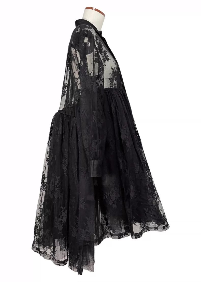 Comme des Garcons Comme Des Garcons Oblique Front Half Lace Flower Embroider Size XS / US 0-2 / IT 36-38 - 3 Thumbnail