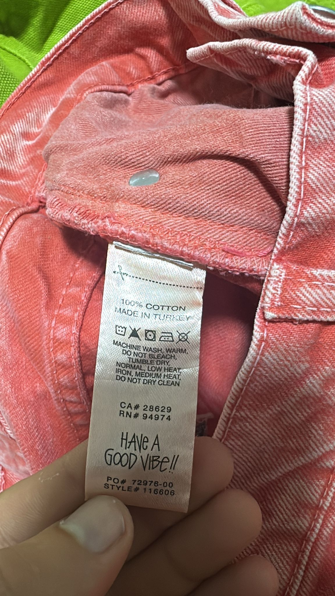 Stussy Stussy Big Ol Jean Faded Red Size 32 Size US 32 / EU 48 - 7 Thumbnail