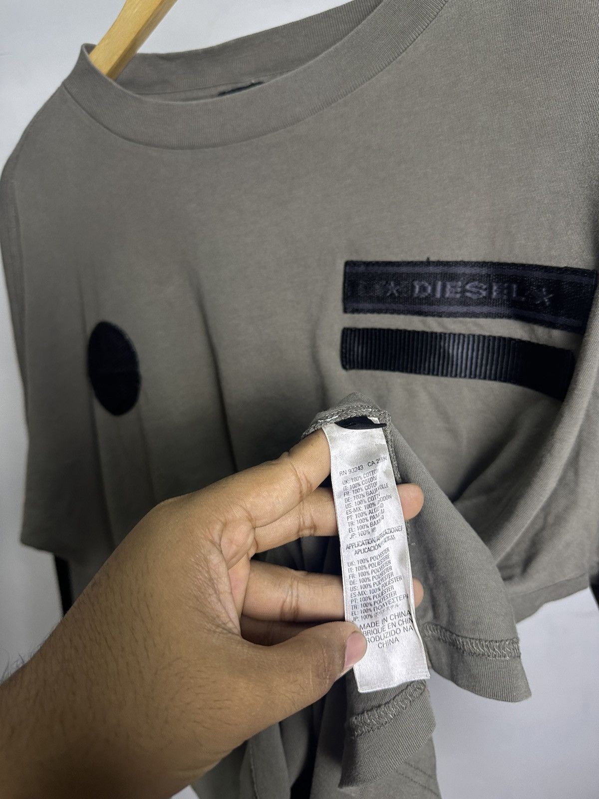 Diesel Diesel Futuristic Longsleeve Punk Size US L / EU 52-54 / 3 - 9 Thumbnail