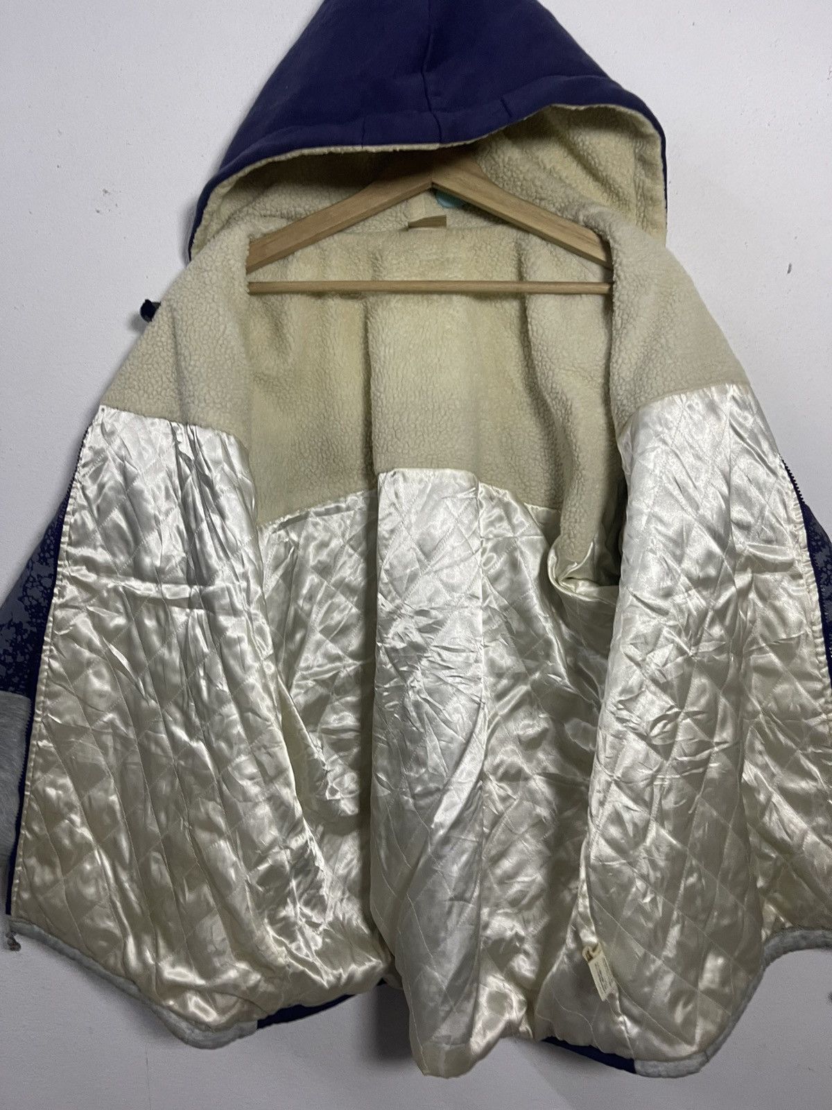 Adidas Vintage 90s Adidas Sherpa Hoodies Jacket Size US XL / EU 56 / 4 - 12 Thumbnail