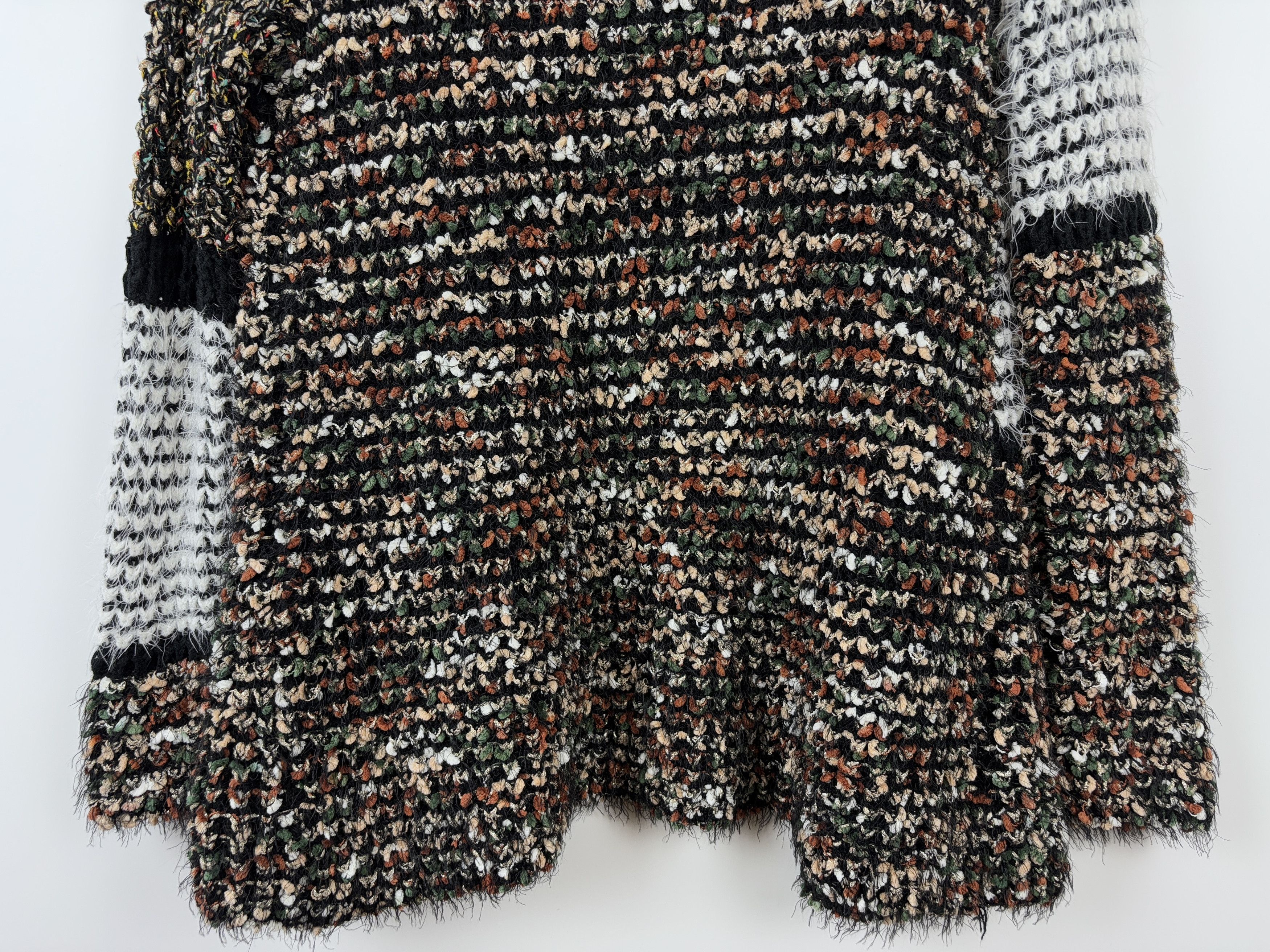 Desigual Desigual Open Knitted Cardigan Sweater Multicolor Size M Size M / US 6-8 / IT 42-44 - 7 Thumbnail