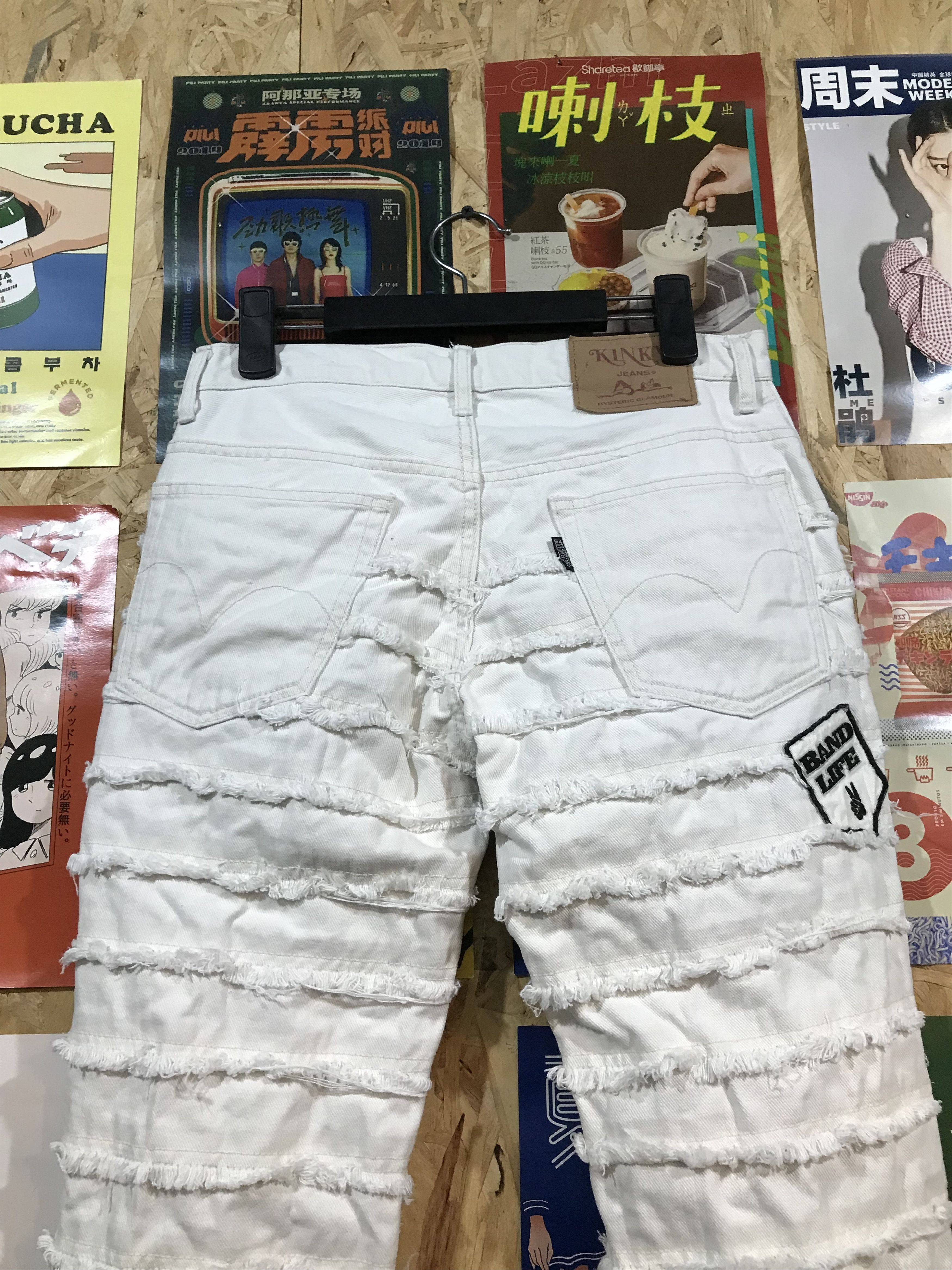 Hysteric Glamour Hysteric Glamour Kinky White With Patches Pants Size US 30 / EU 46 - 9 Thumbnail