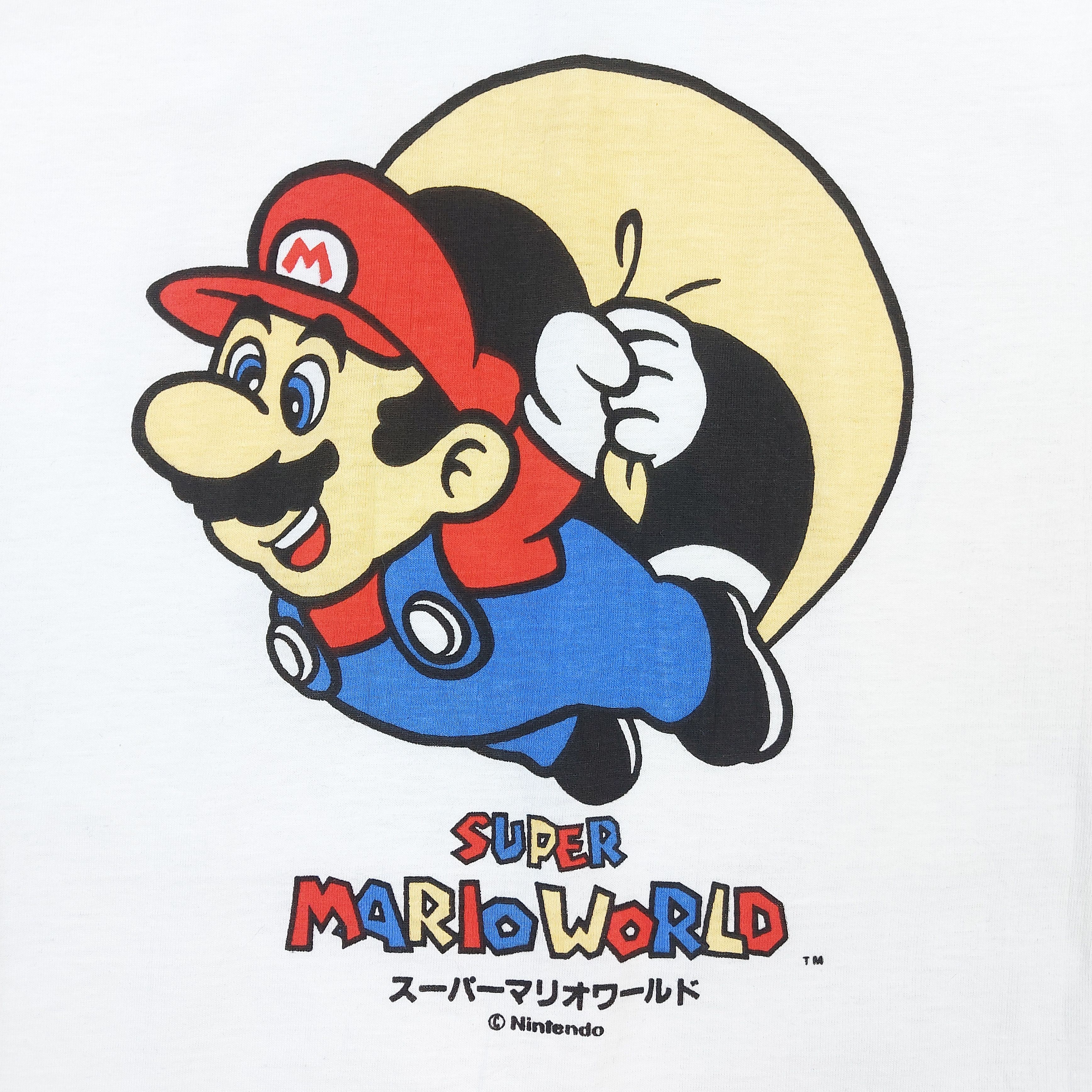 Nintendo Vintage 90s Super Mario World Nintendo Super Famicom TEE Size US L / EU 52-54 / 3 - 2 Thumbnail