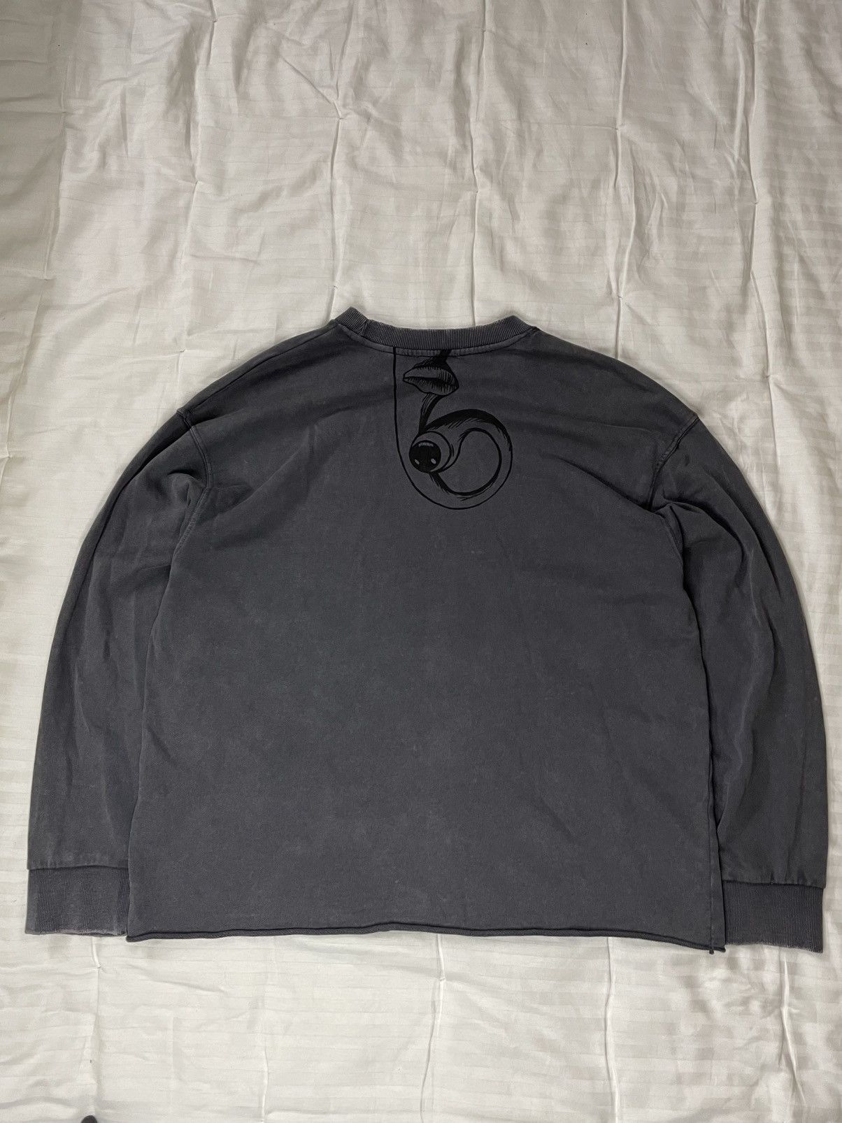 Anime Handmade Custom Anime Parasyte Sweatshirt Japanese Style Y2K Size US L / EU 52-54 / 3 - 7 Thumbnail